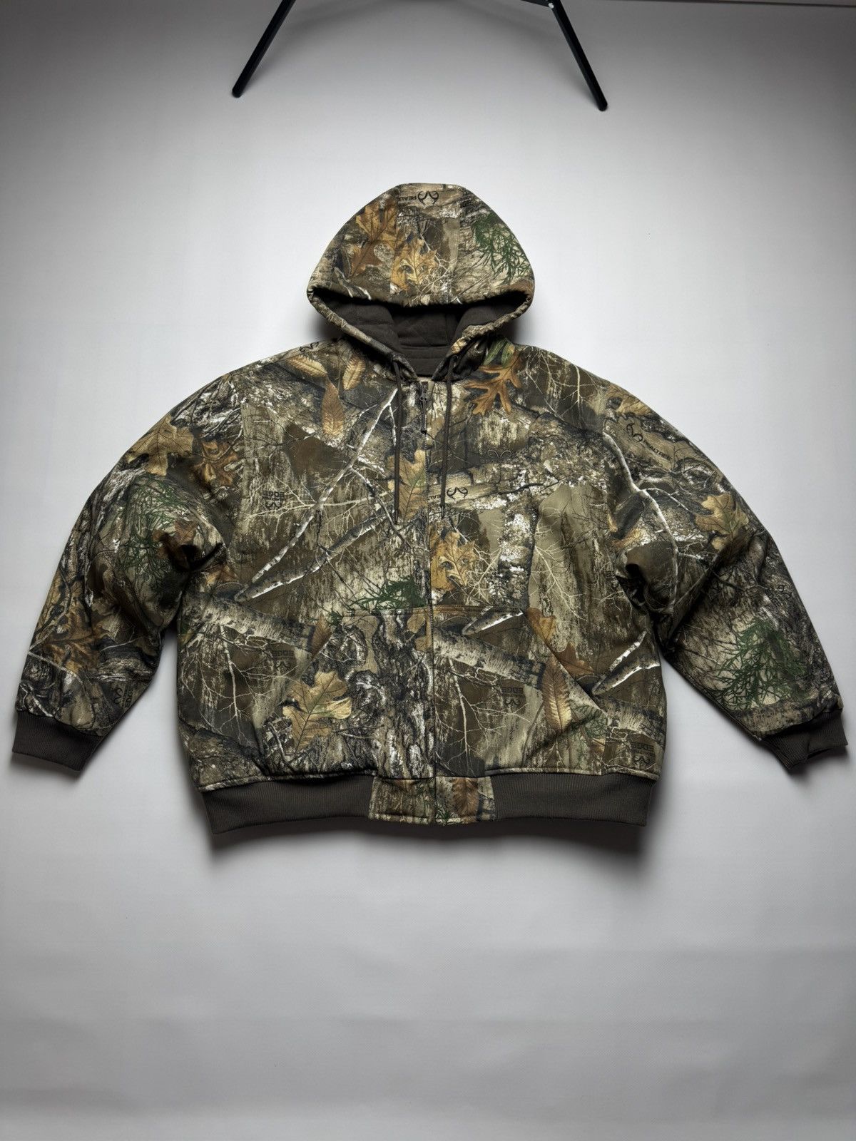 Realtree Realtree Edge Camo Quilted Lined Hooded Bomber Jacket - XL Size US XL / EU 56 / 4 - 1 Thumbnail