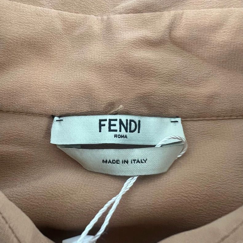 Fendi Fendi Silk Dress with Tag Size 40 Size 34" / US 12 / IT 48 - 5 Thumbnail