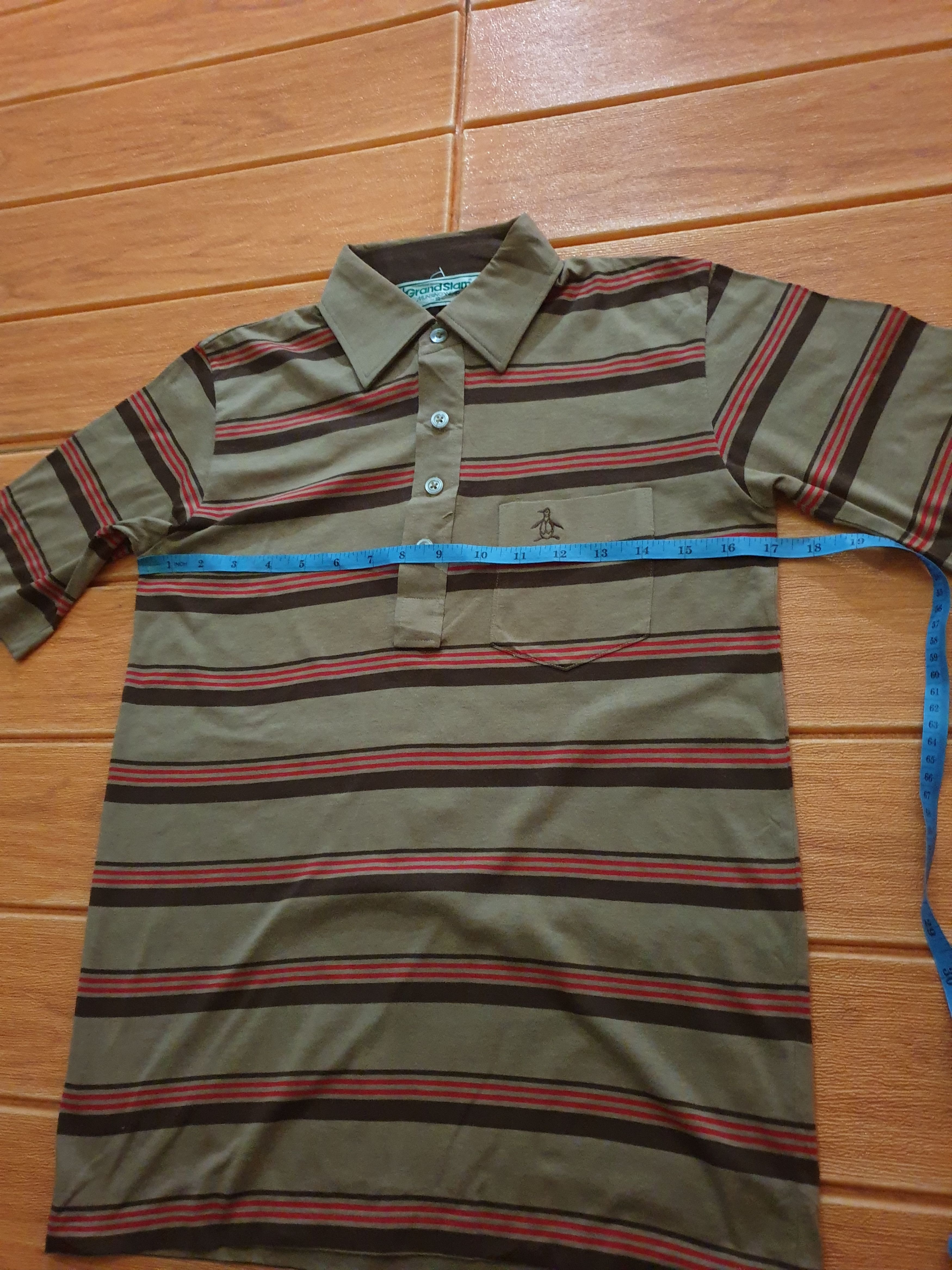 Grand Slam Vintage lacoste stripe shirt Size US XS / EU 42 / 0 - 5 Thumbnail