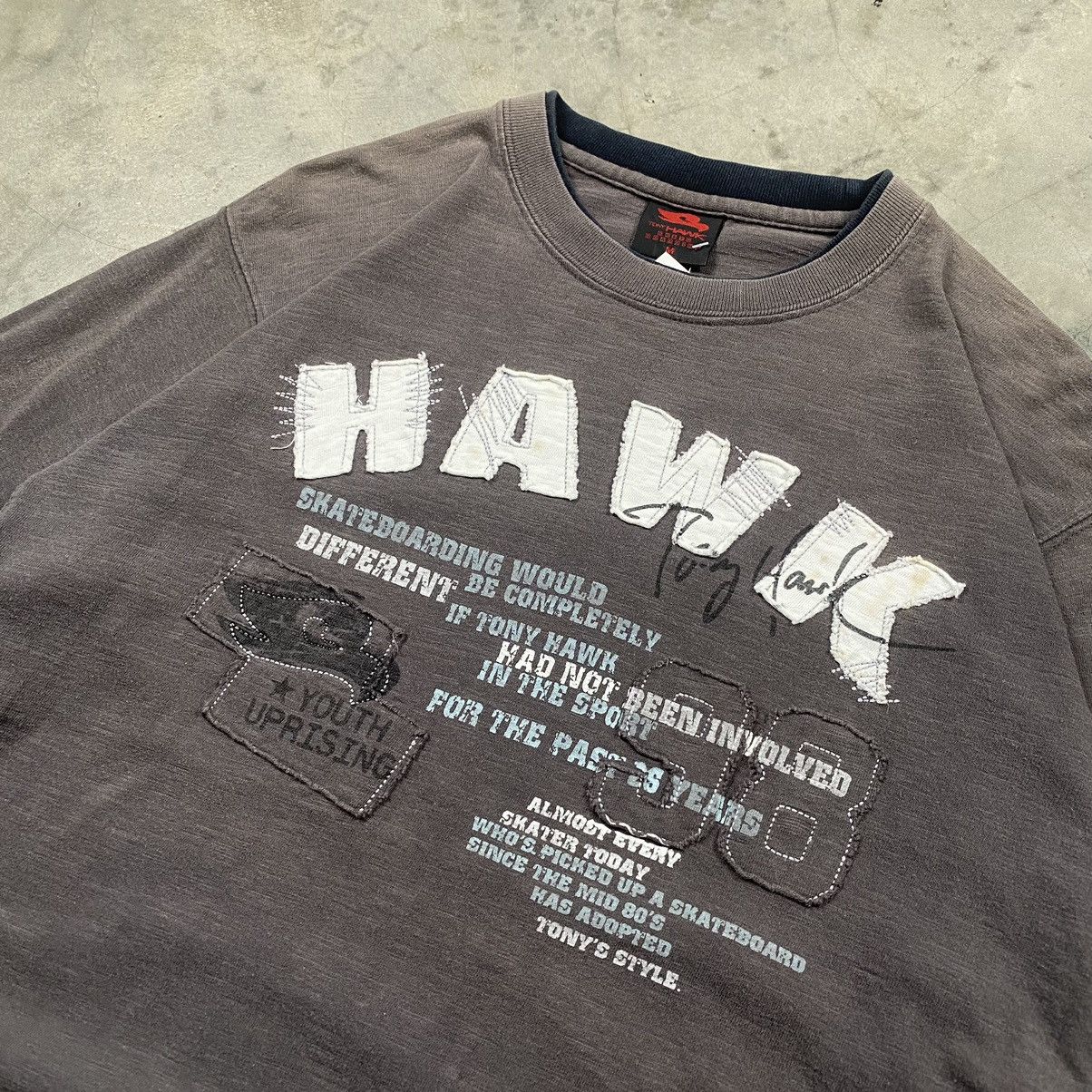 Tony Hawk y2k Tony Hawk Skateboard LS Tee Size US M / EU 48-50 / 2 - 2 Thumbnail