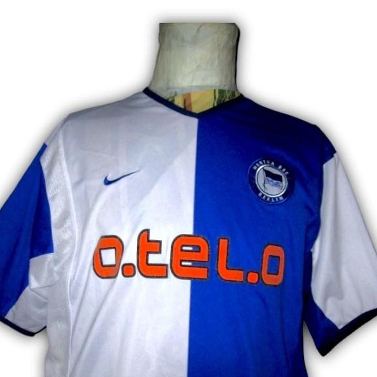 Nike Hertha BSC Berlin Germany 2001 2002 Home Shirt Jersey Size US XL / EU 56 / 4 - 1 Thumbnail