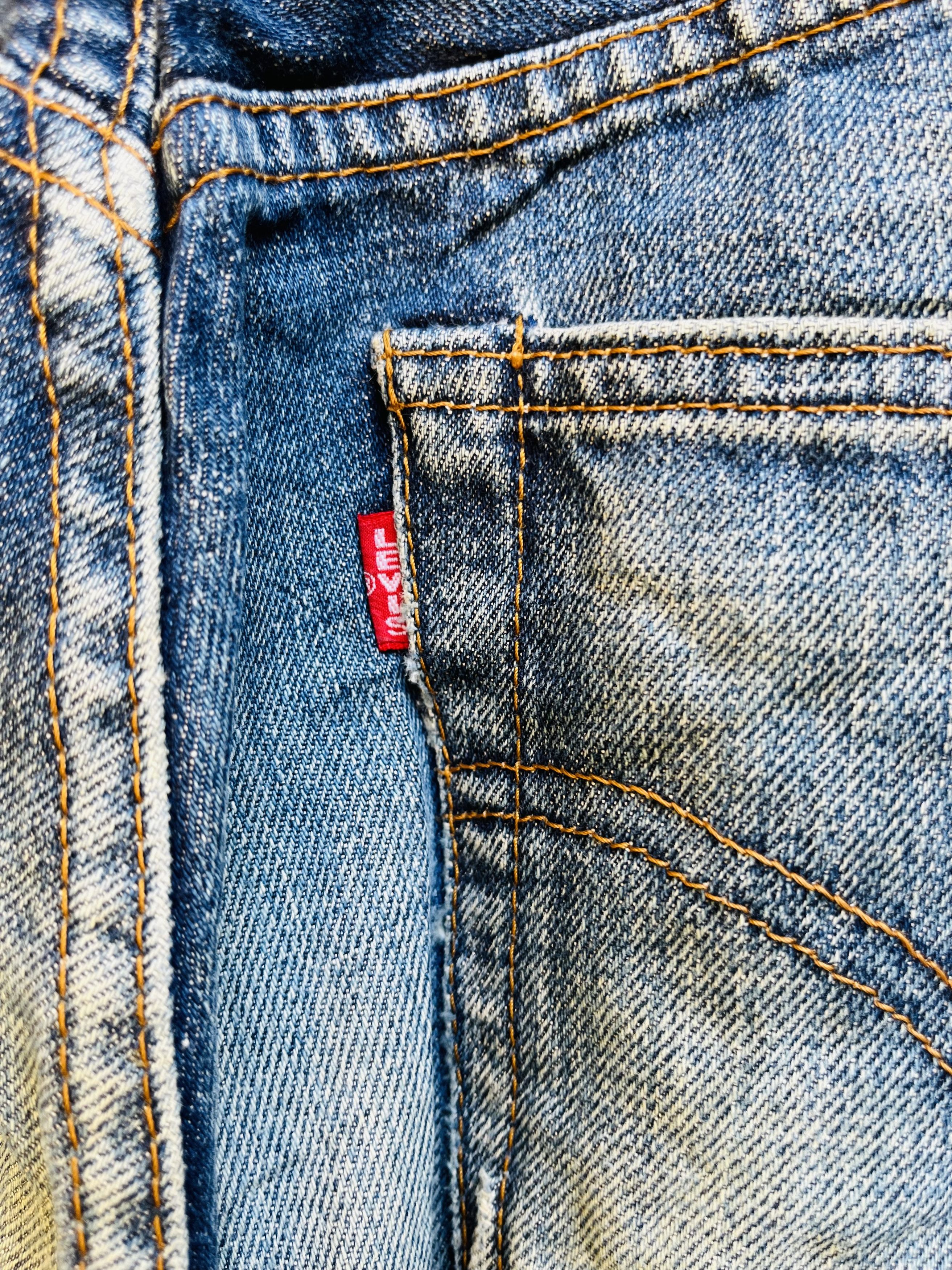 Japanese Brand × Levi's Vintage Clothing × Vintage Vintage Levis Big E Japanese Reproduction Fashion Style Size US 31 - 7 Thumbnail
