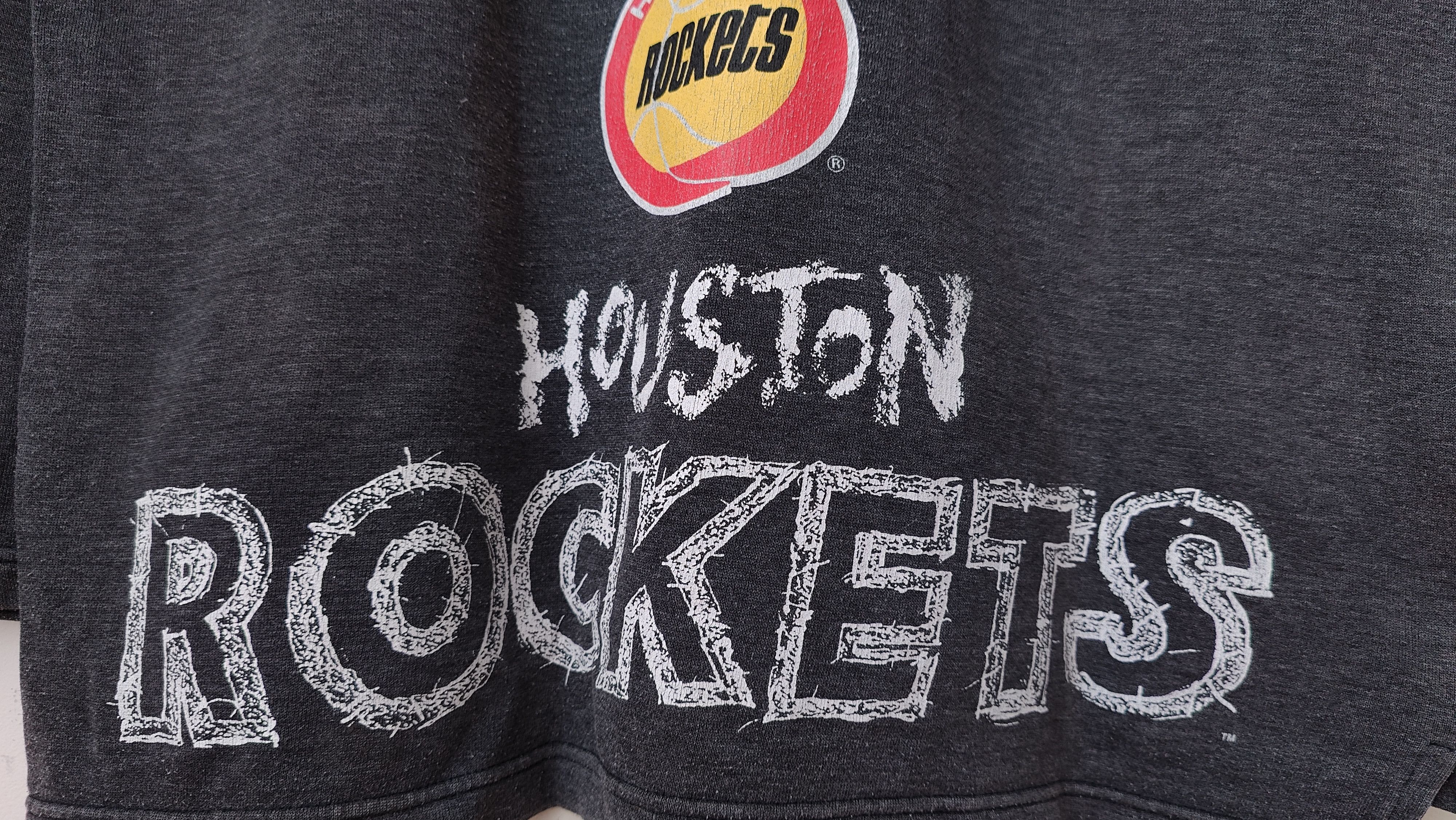 NBA Rare 90s Houston Rockets by Magic Johnson AOP Sweatshirt Size US XL / EU 56 / 4 - 8 Thumbnail