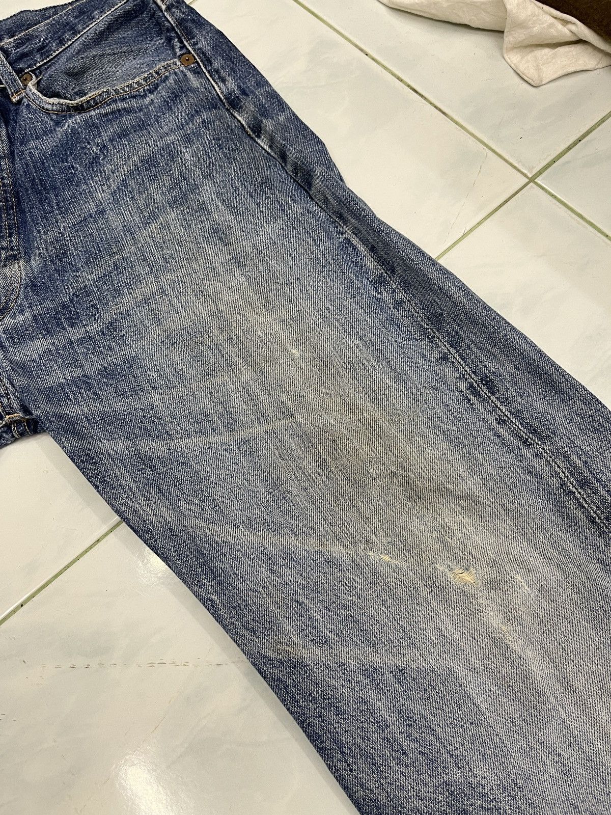 Vintage 🔥🔥🔥ARCHIVE SMITH SELVEDGE DENIM Size US 30 / EU 46 - 14 Thumbnail
