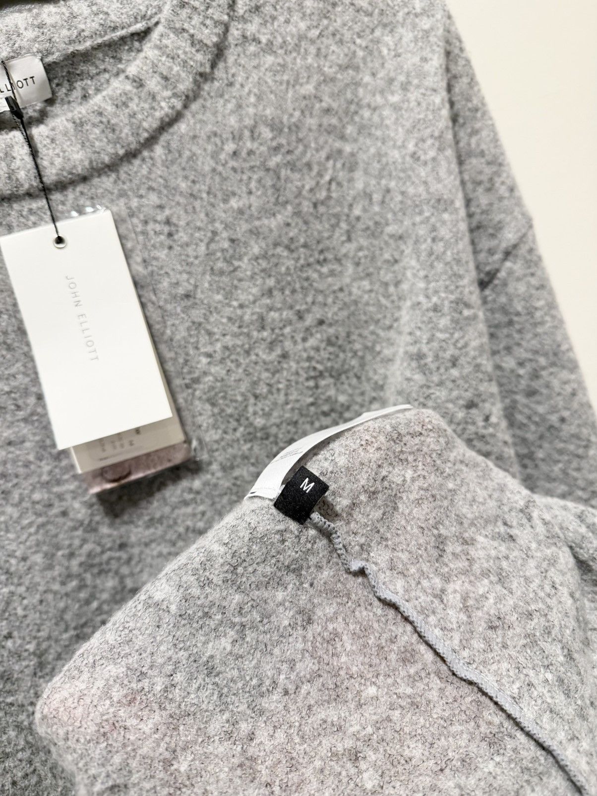 John Elliott Wool Powder Knit Crewneck Size US M / EU 48-50 / 2 - 5 Thumbnail
