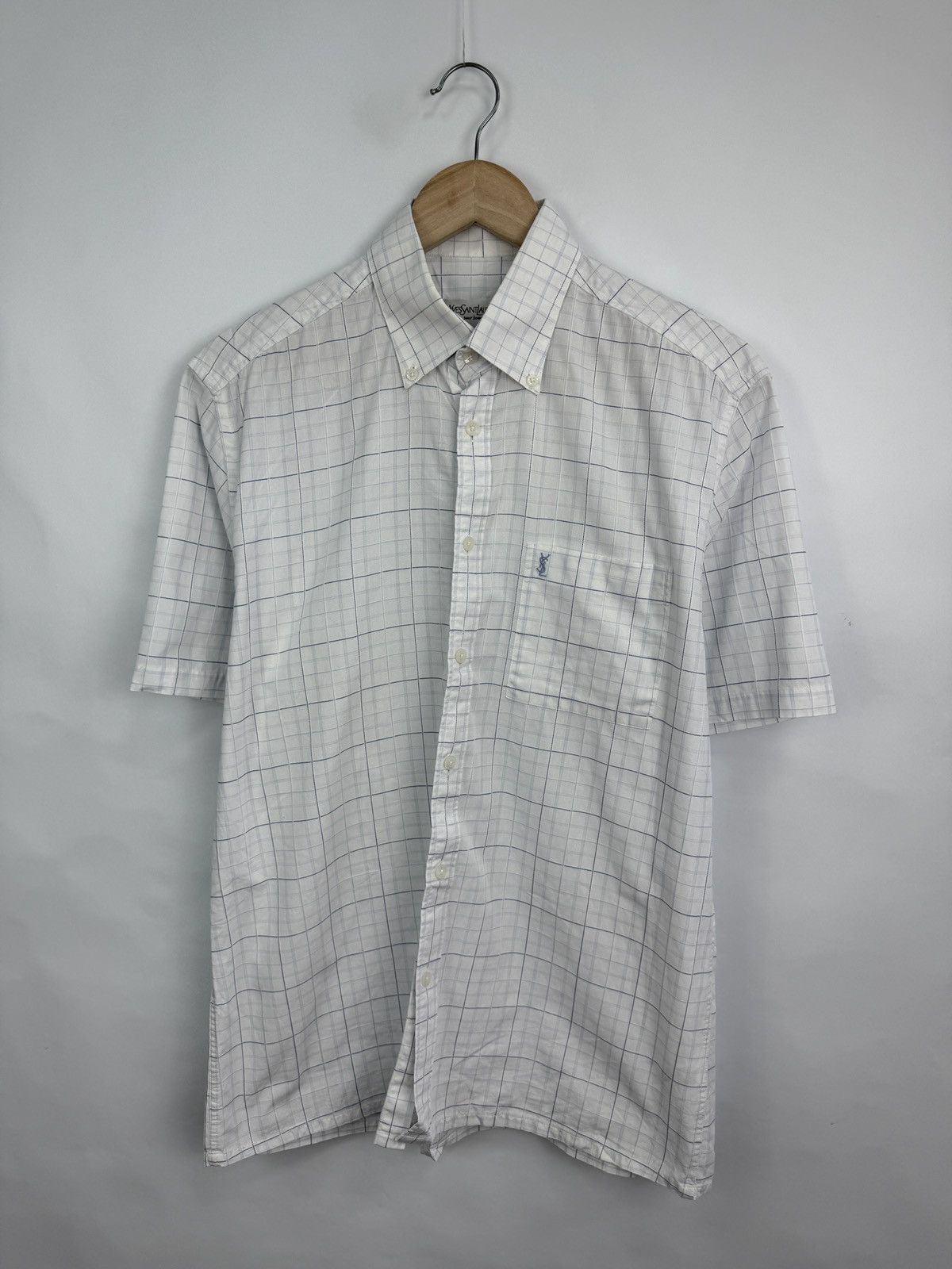 Yves Saint Laurent Vintage 90s Yves Saint Laurent YSL Shirt Rare Retro Hype Y2K Size US M / EU 48-50 / 2 - 3 Thumbnail