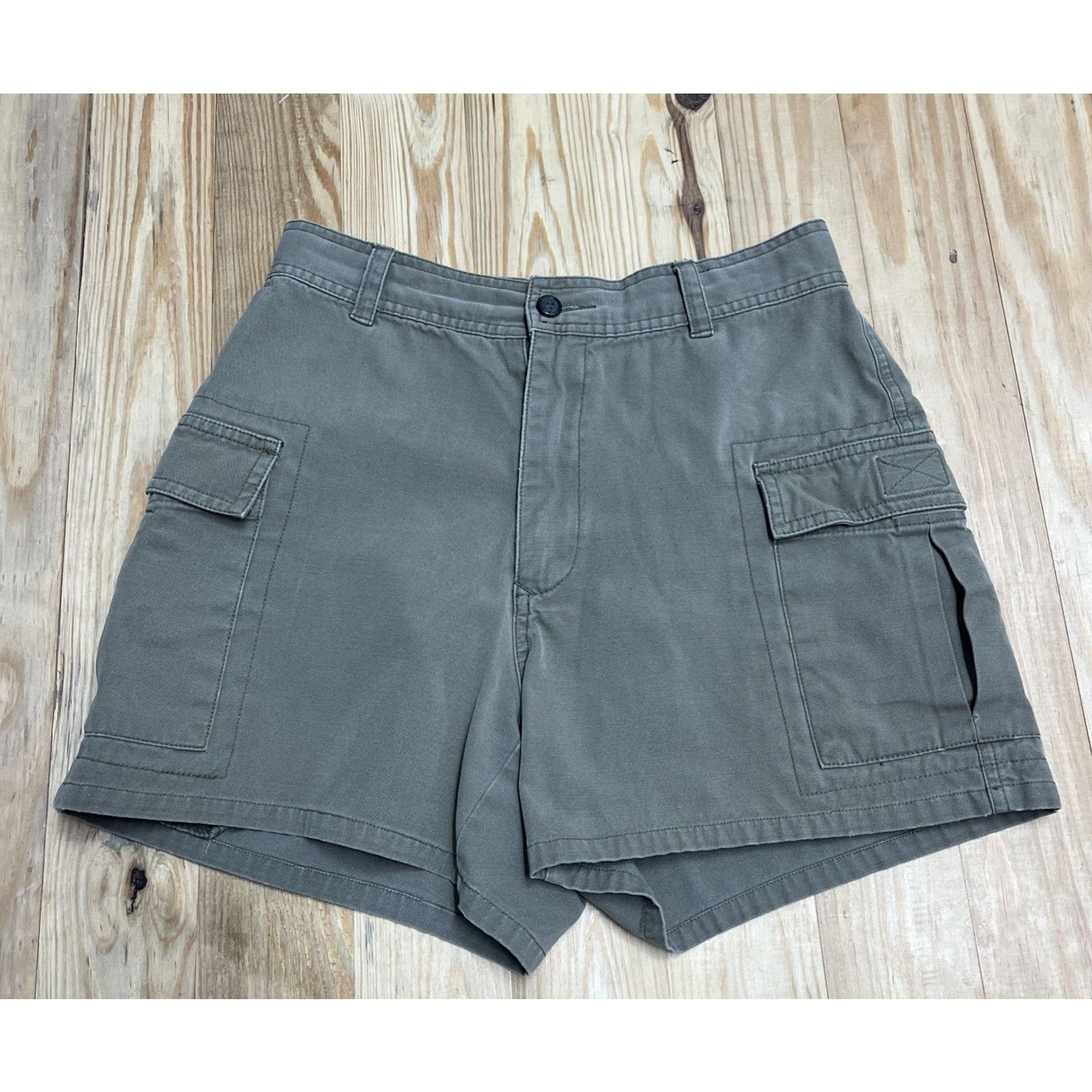 J.Crew J Crew Women's Shorts Sz 4 Khaki Brown Zipper Pockets Cotton Size 27" / US 4 / IT 40 - 1 Thumbnail