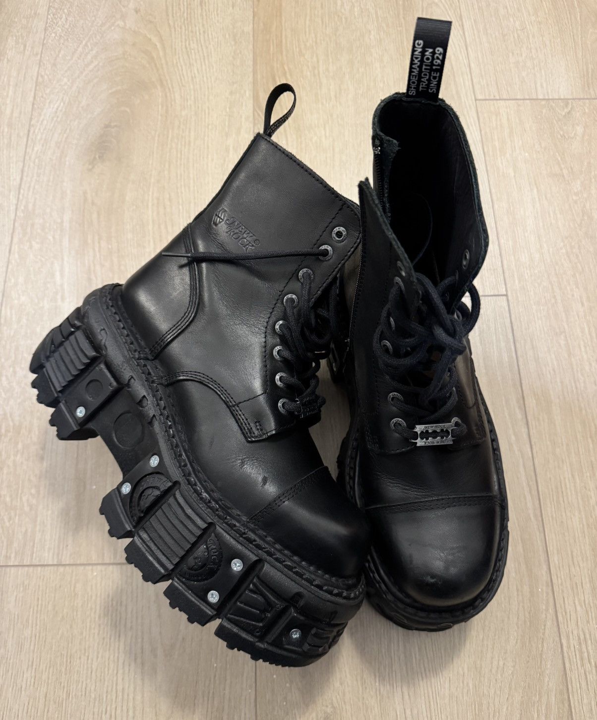New Rock New Rock M-Tank083-C1 Boots | Grailed