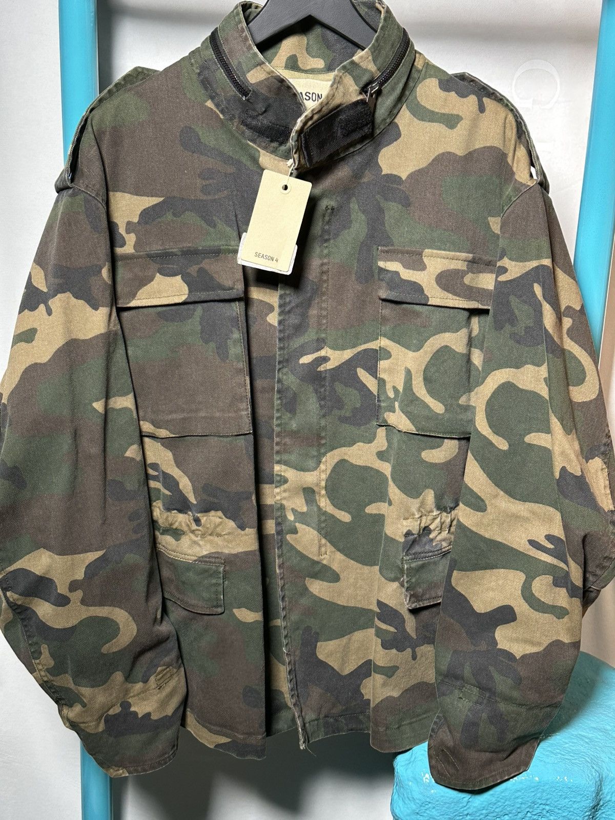 Yeezy Yeezy Season 4 Kanye West Camo Jacket ?READ DESCRIPTION 