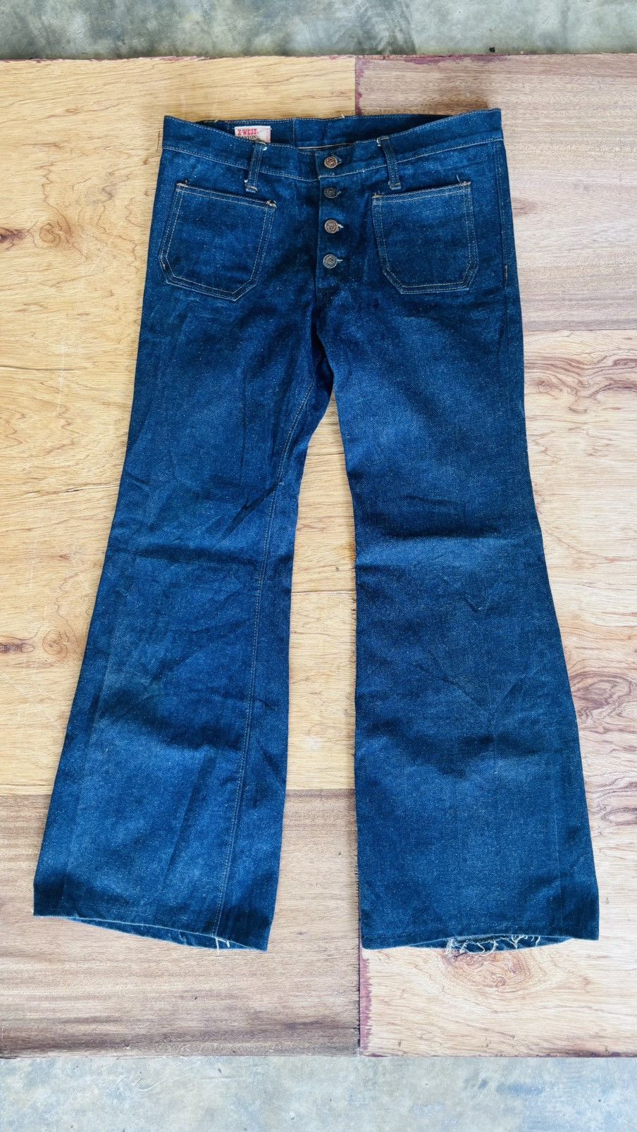 Other X-WEST CANTON Flare Bush Pants Denim Size US 30 / EU 46 - 1 Thumbnail