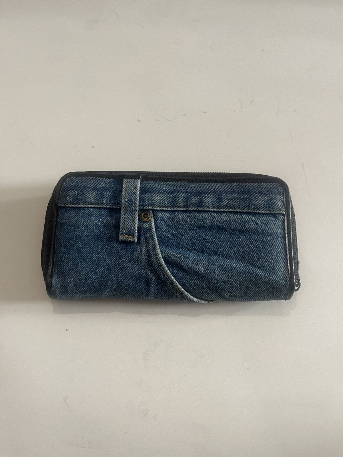 Other Up cycled Denim Multiple pocket Wallet in GUC Size ONE SIZE - 1 Thumbnail