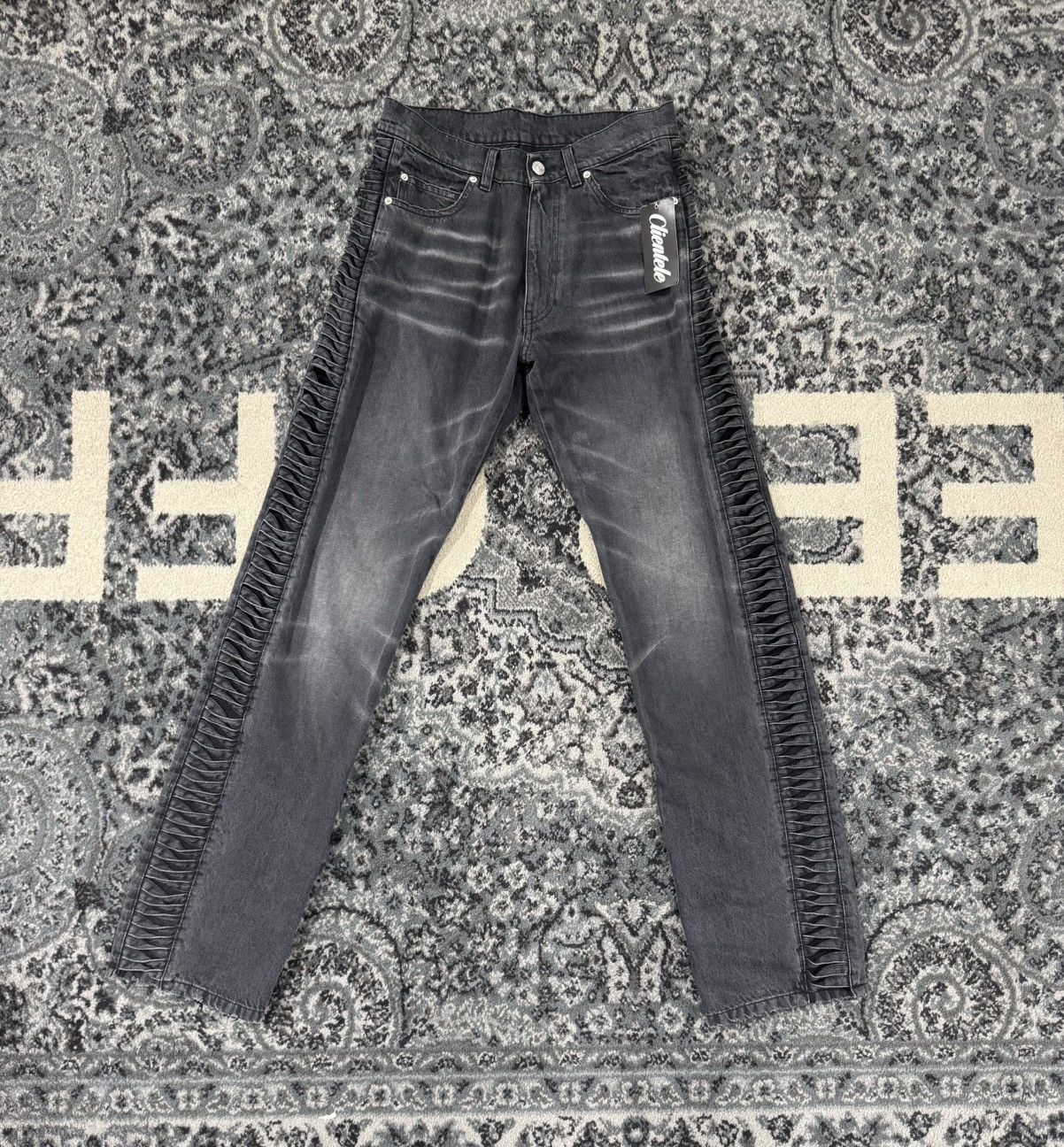 Martine Rose Martine Rose Loop Denim Faded Black Size US 30 / EU 46 - 1 Thumbnail