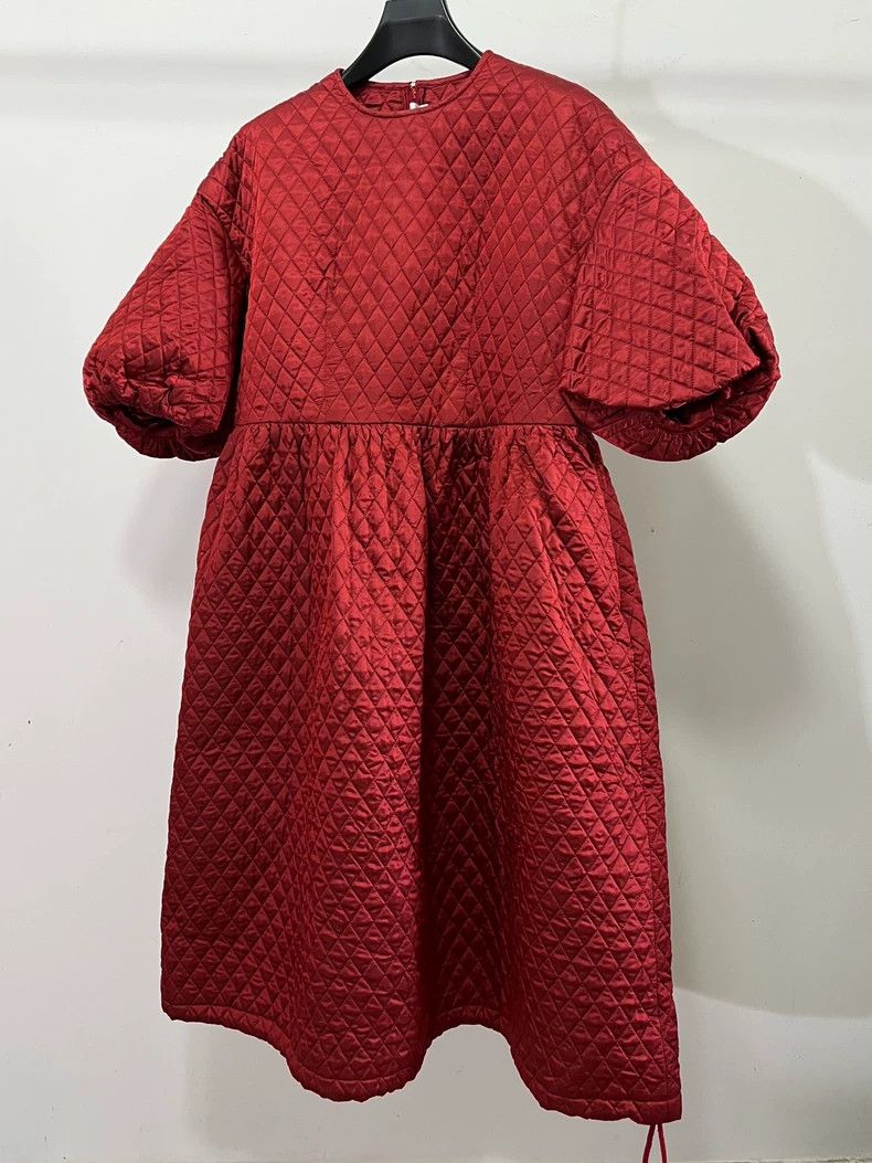 Comme des Garcons Comme Des Garcons Glossy quilted quilted dress Size S / US 4 / IT 40 - 2 Thumbnail