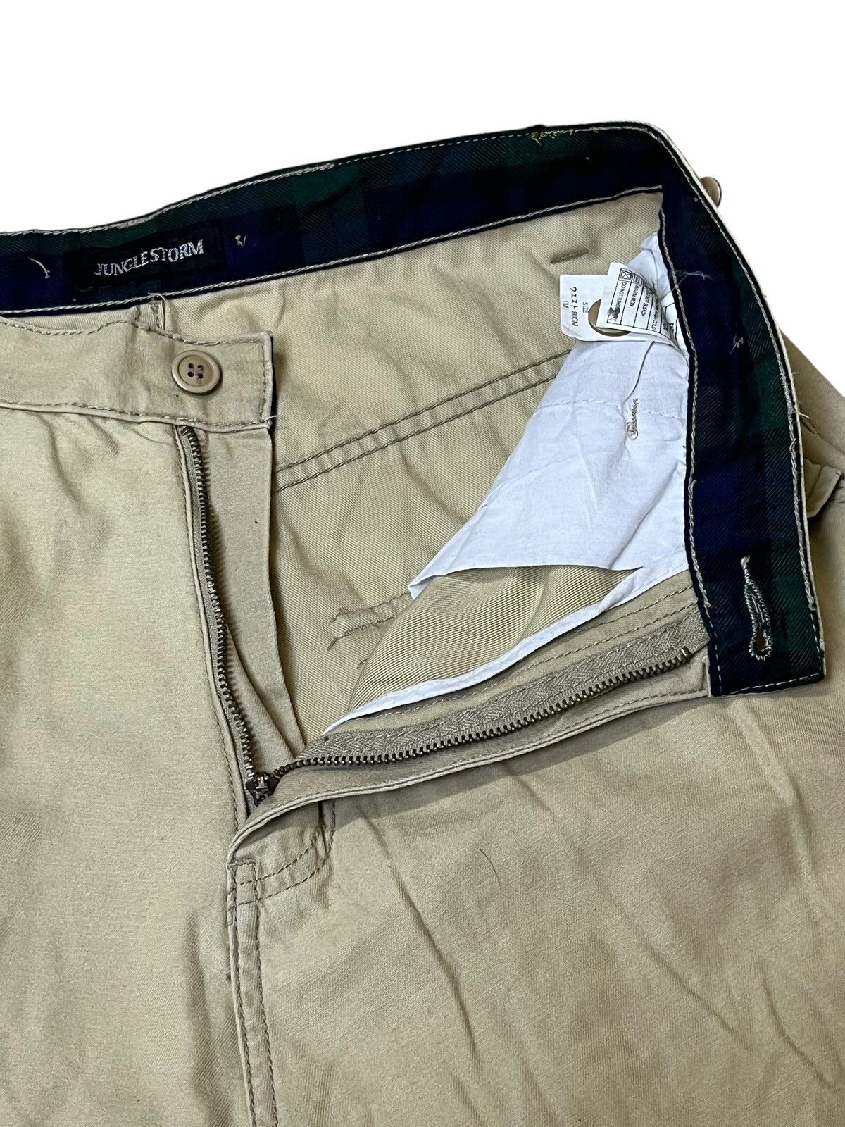Japanese Brand Sick y2k japanese amekaji JUNGLE STORM drop crotch pants Size US 32 / EU 48 - 10 Thumbnail