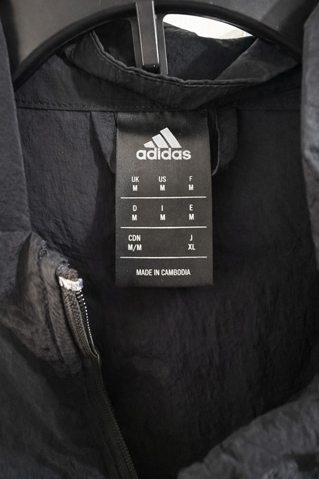 Adidas Adidas Black Olive Windbreaker Jacket Medium Size US M / EU 48-50 / 2 - 4 Thumbnail