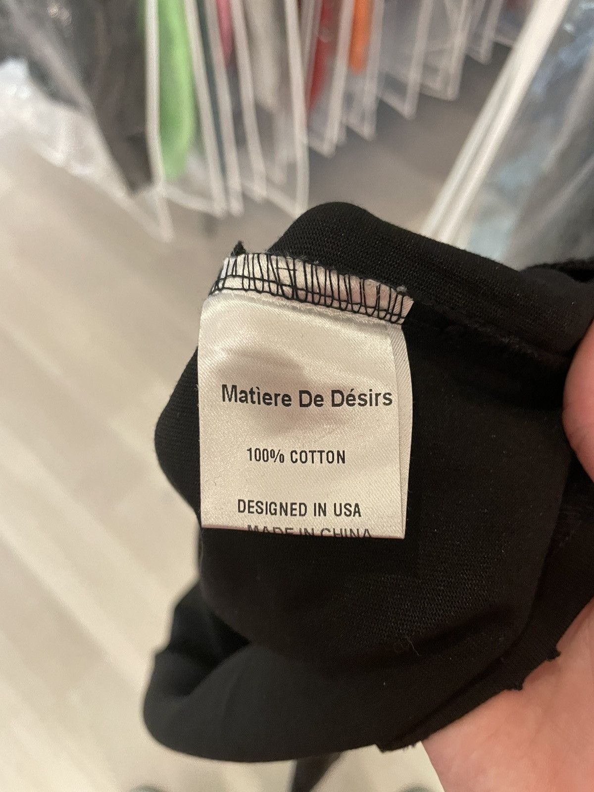 Bottega Desires Bottega Desires Souvenir T-Shirt Black M Size US M / EU 48-50 / 2 - 4 Thumbnail