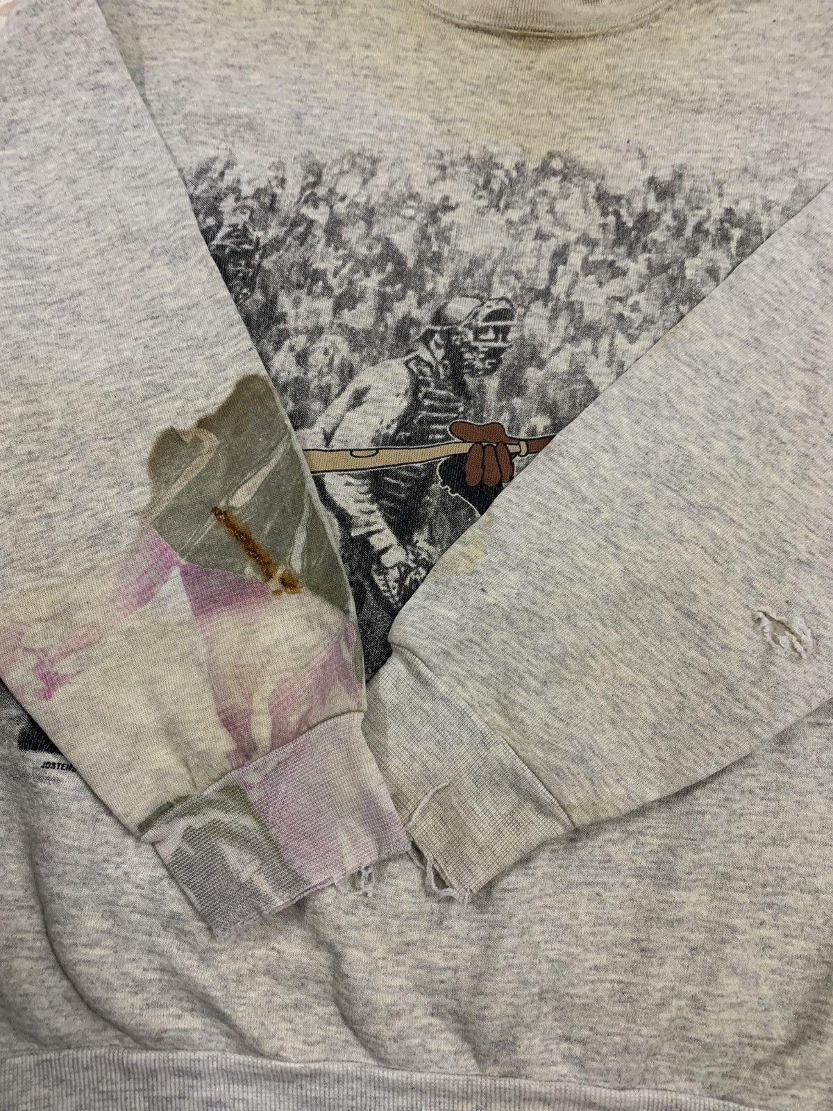 MLB VINTAGE YANKEES TAZ 90’S DISTRESSED SWEATSHIRT VERY RARE Size US L / EU 52-54 / 3 - 10 Thumbnail