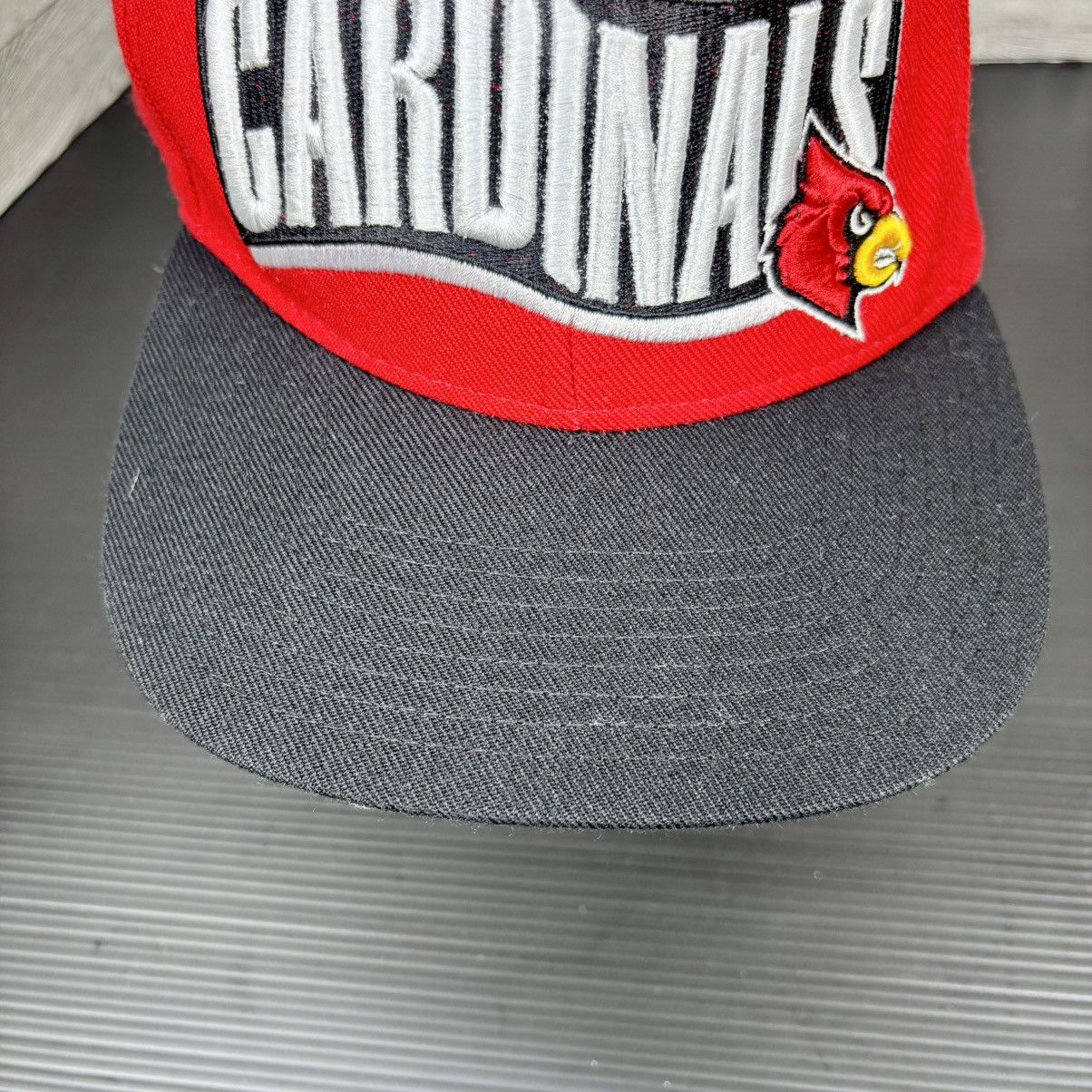 Zephyr Louisville Cardinals Spellout Hat Cap Mens Zephyr Snapback Size ONE SIZE - 8 Thumbnail