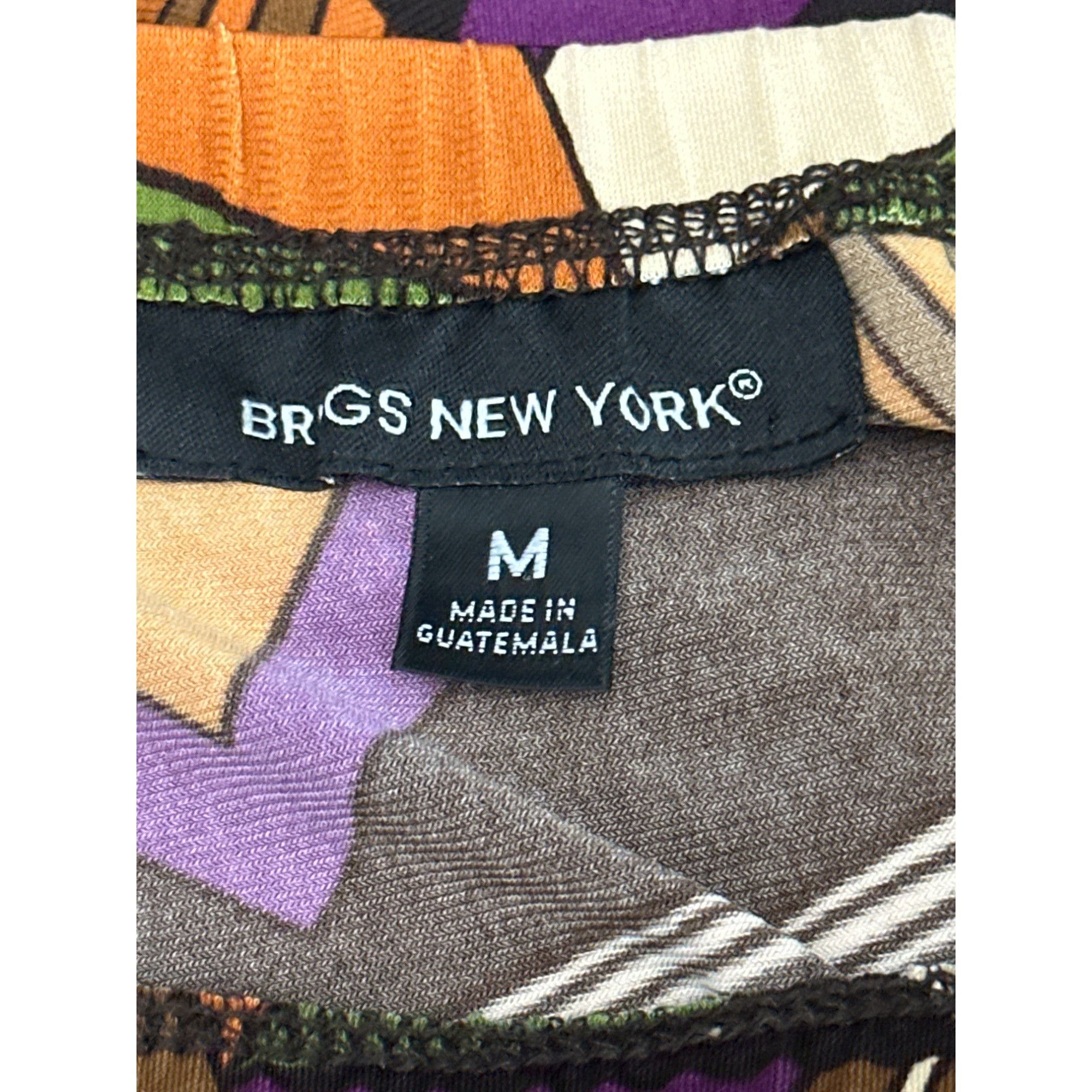 Other Briggs New York Vintage Inspired Geometric Flare Skirt Abstr Size 34" / US 12 / IT 48 - 8 Thumbnail