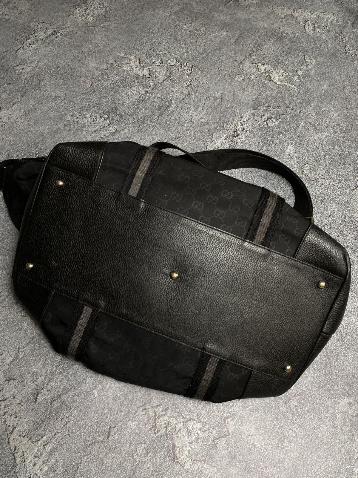 Gucci Gucci GG Supreme Canvas Duffle Bag XL Size ONE SIZE - 11 Thumbnail