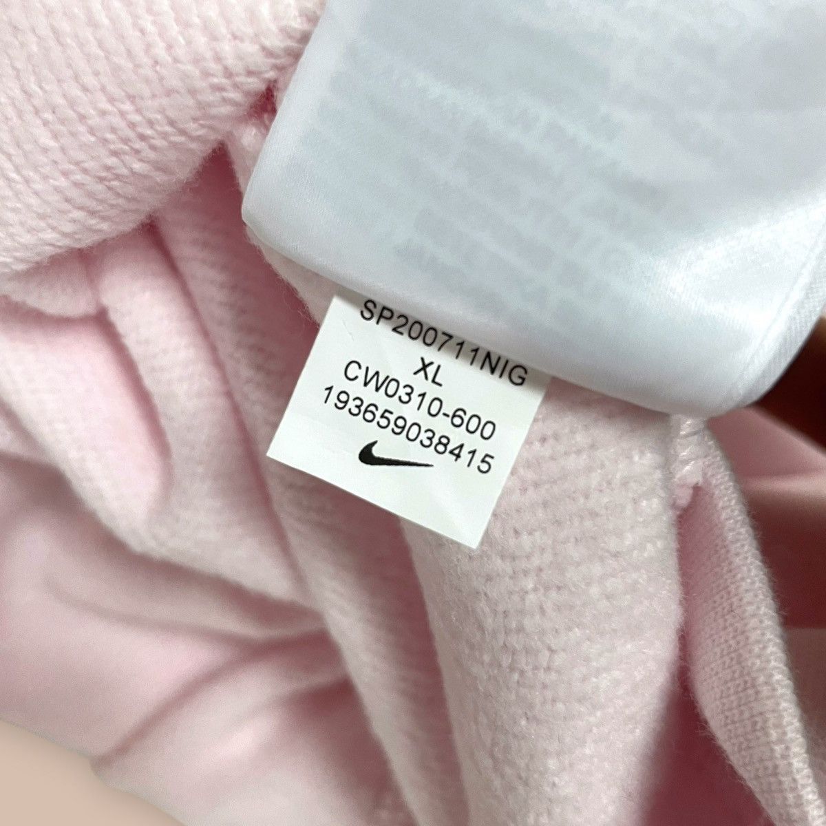 Nike Nike Wmns Hoodie Dress Light Pink Size US XL / EU 56 / 4 - 14 Thumbnail