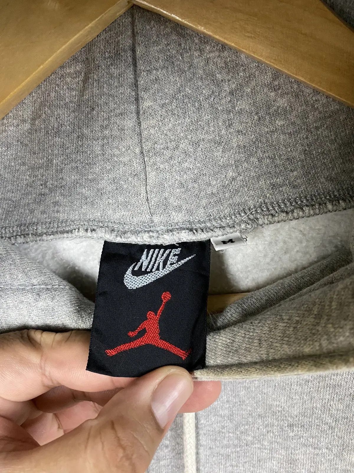 Nike × Vintage Vintage Nike Air Jordan Hoodies Pullover Size US M / EU 48-50 / 2 - 6 Thumbnail