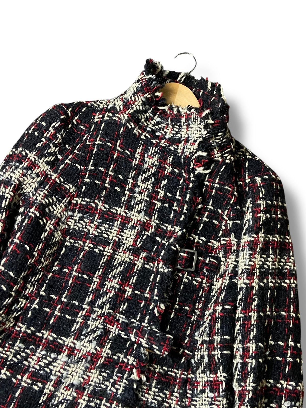 Zara Zara Women Tweed Cropped Jacket (148) Size XS / US 0-2 / IT 36-38 - 4 Thumbnail