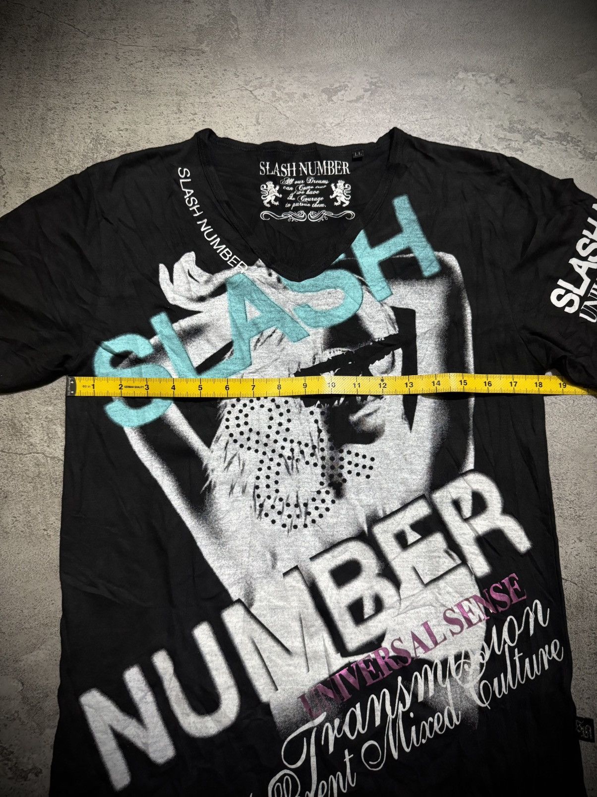 Hysteric Glamour Y2k Slash Number poem ifsixwasnine poem tshirt Size US M / EU 48-50 / 2 - 8 Thumbnail