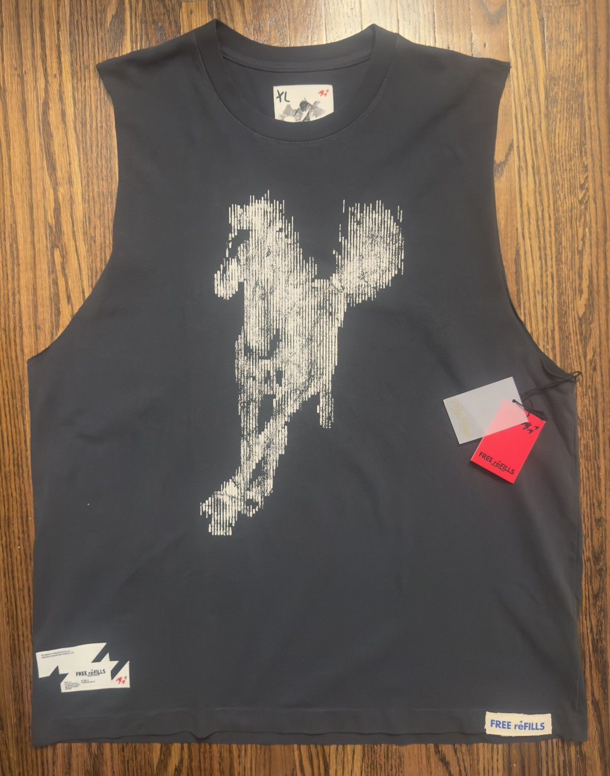 Other FREE reFILLS Readywear Stallion Cutoff Tank Top Size US XL / EU 56 / 4 - 1 Thumbnail