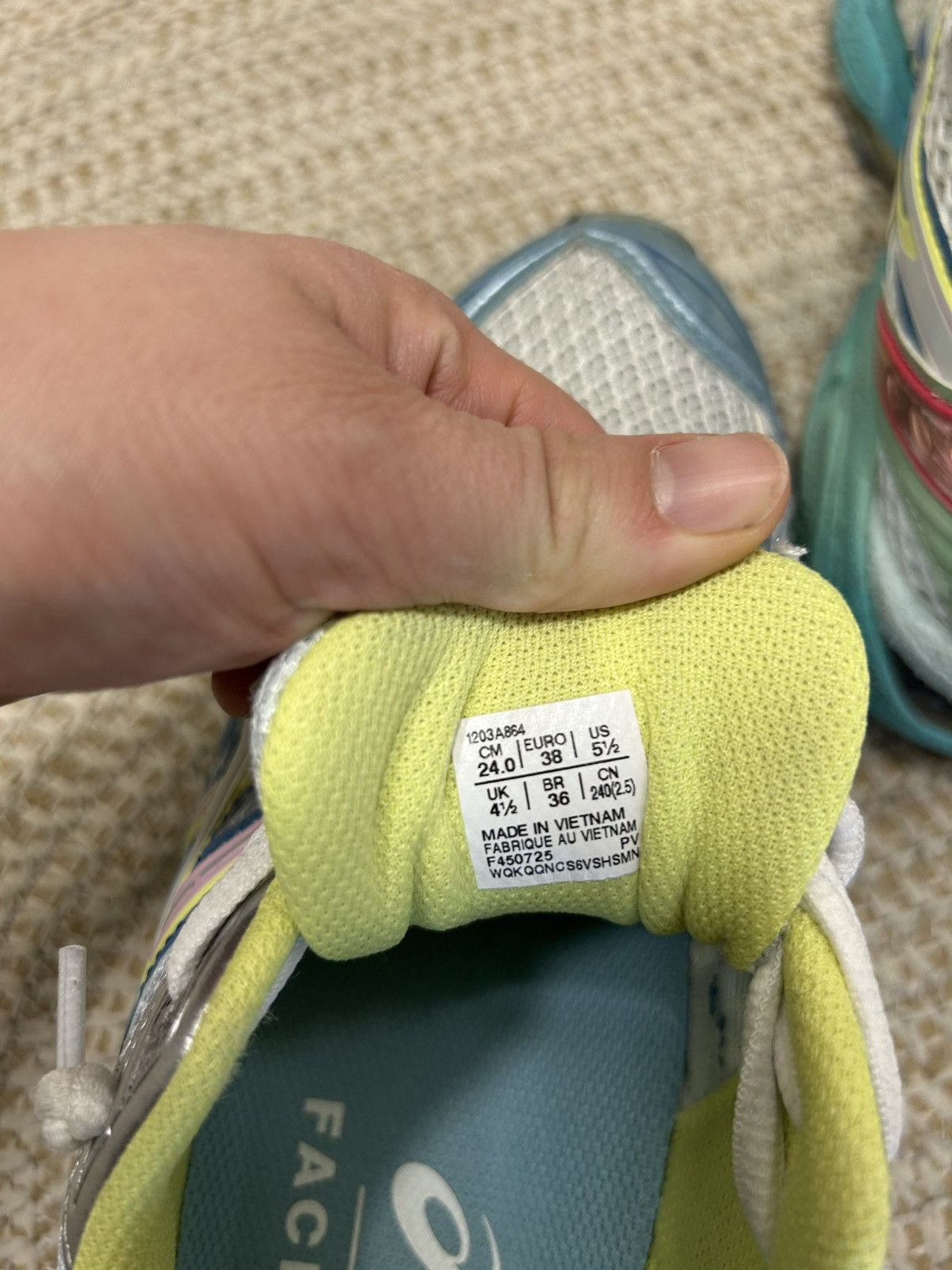 Asics FACETASM x ASICS GEL-Kayano 14 'Organic Beauty' Size US 5.5 / EU 38 - 5 Thumbnail