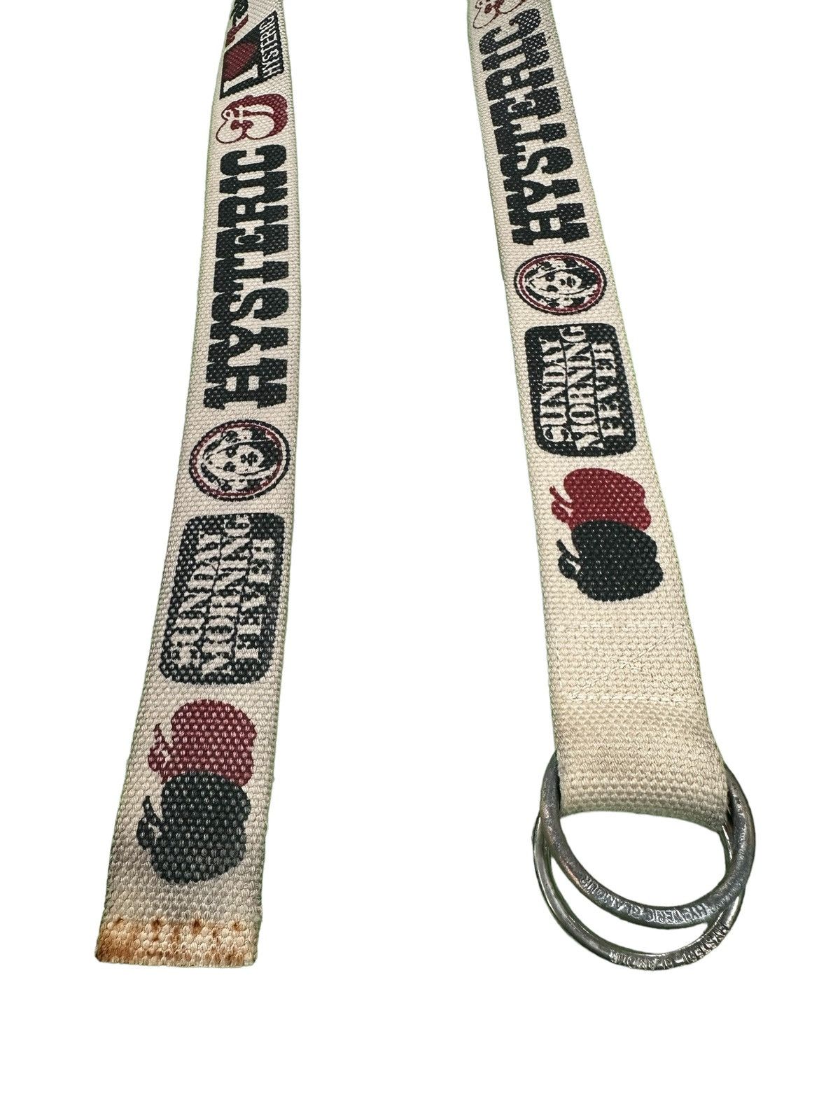 Hysteric Glamour × Vintage HYSTERIC GLAMOUR I LOVE HYSTERIC BELT Size ONE SIZE - 3 Thumbnail