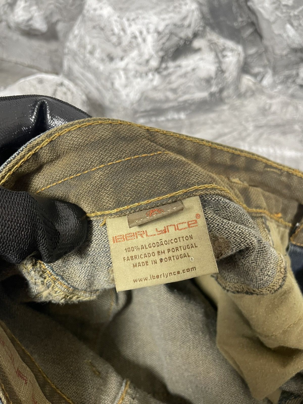 Hysteric Glamour Y2K Distressed Fade Denim Jeans No Faith Balenciaga Style Size US 29 - 10 Thumbnail