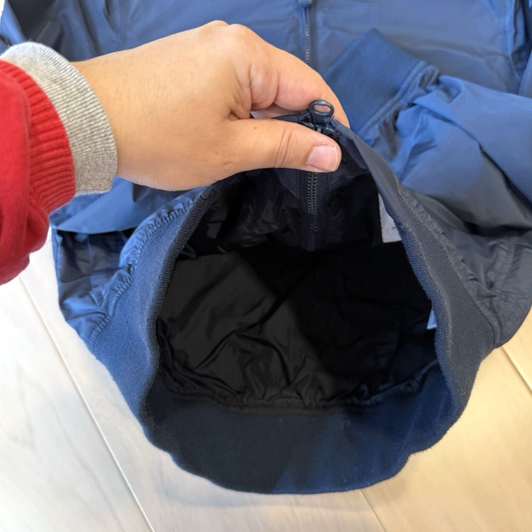 Aspesi Aspesi Swing Jacket S Blue Lightweight Microfiber Nylon Lining Zipper Button Collared Short Jacket Coat Men Vintage No Size US S / EU 44-46 / 1 - 6 Thumbnail