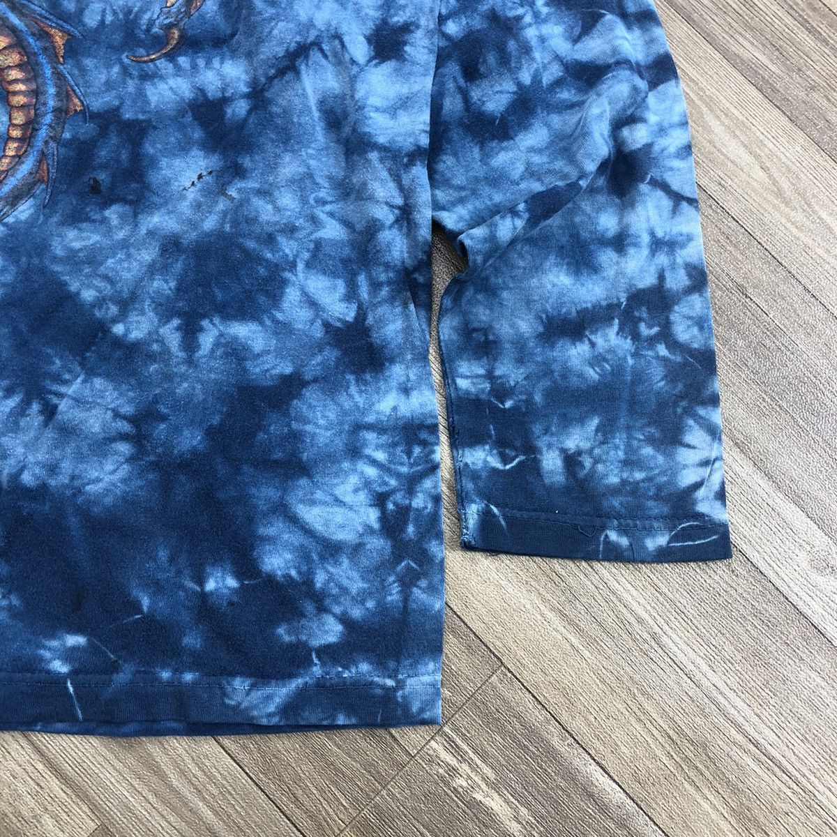 Japanese Brand 2000s Dragon Logo Art Tie Dye Long Sleeve Size US L / EU 52-54 / 3 - 5 Thumbnail