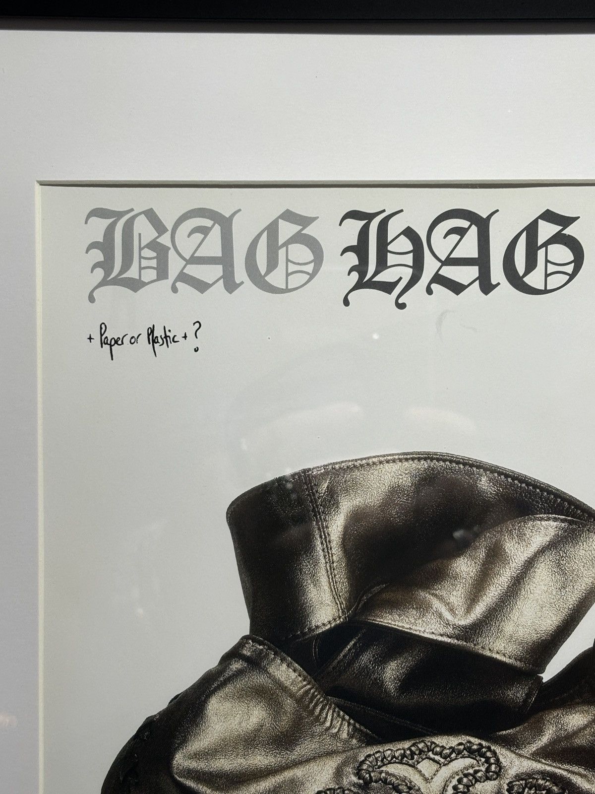 Chrome Hearts *Chrome Hearts* ‘Bag Hag’ Framed Poster Size ONE SIZE - 4 Thumbnail