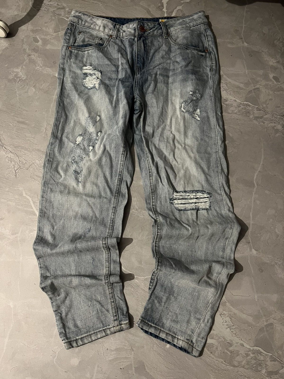 Japanese Brand Japanese Grunge Underground Light Jean — Archival Slim Fit Size US 32 / EU 48 - 2 Thumbnail