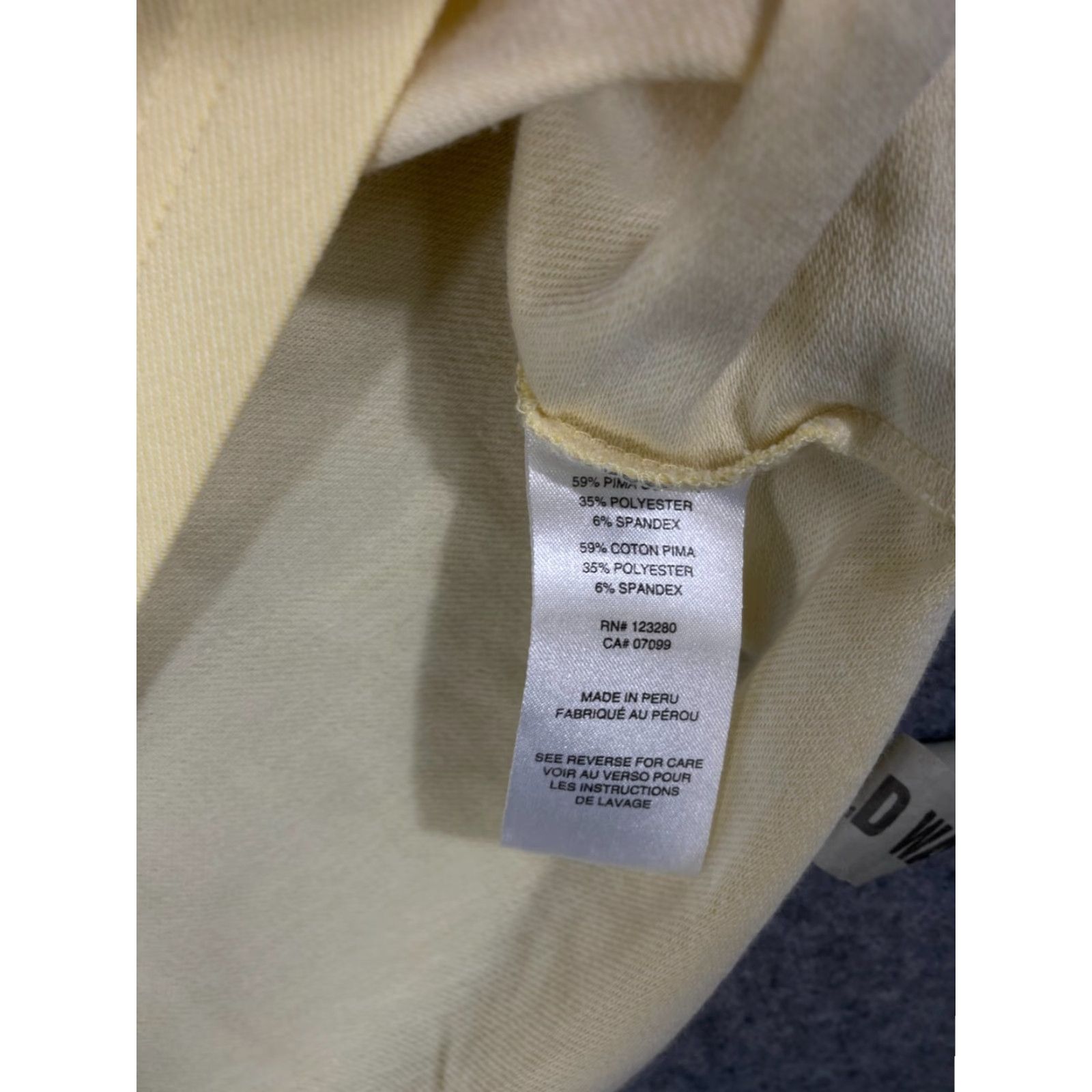 TravisMathew Travis Mathew Polo Shirt Mens M Yellow Striped Stretch Comfort Golf Performance Shirt Polo Short Sleeve Mens M Yellow Striped Size US M / EU 48-50 / 2 - 7 Thumbnail