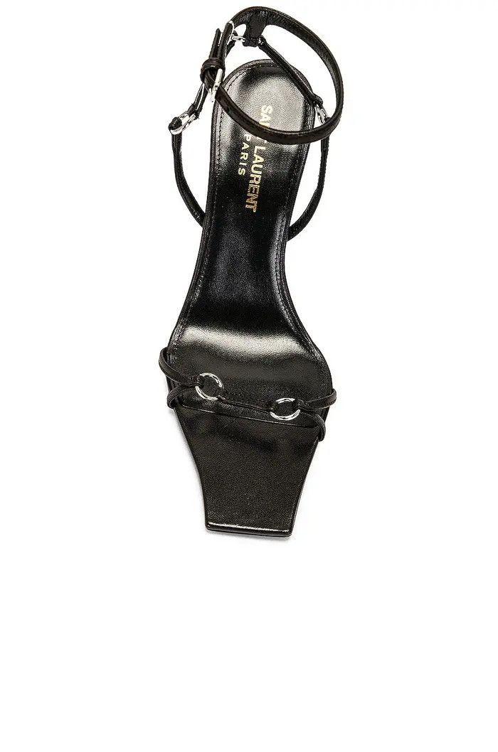 Saint Laurent Paris oc11z1225 755337 Nova 105 Sandals in Black Size US 6.5 / IT 36.5 - 3 Thumbnail