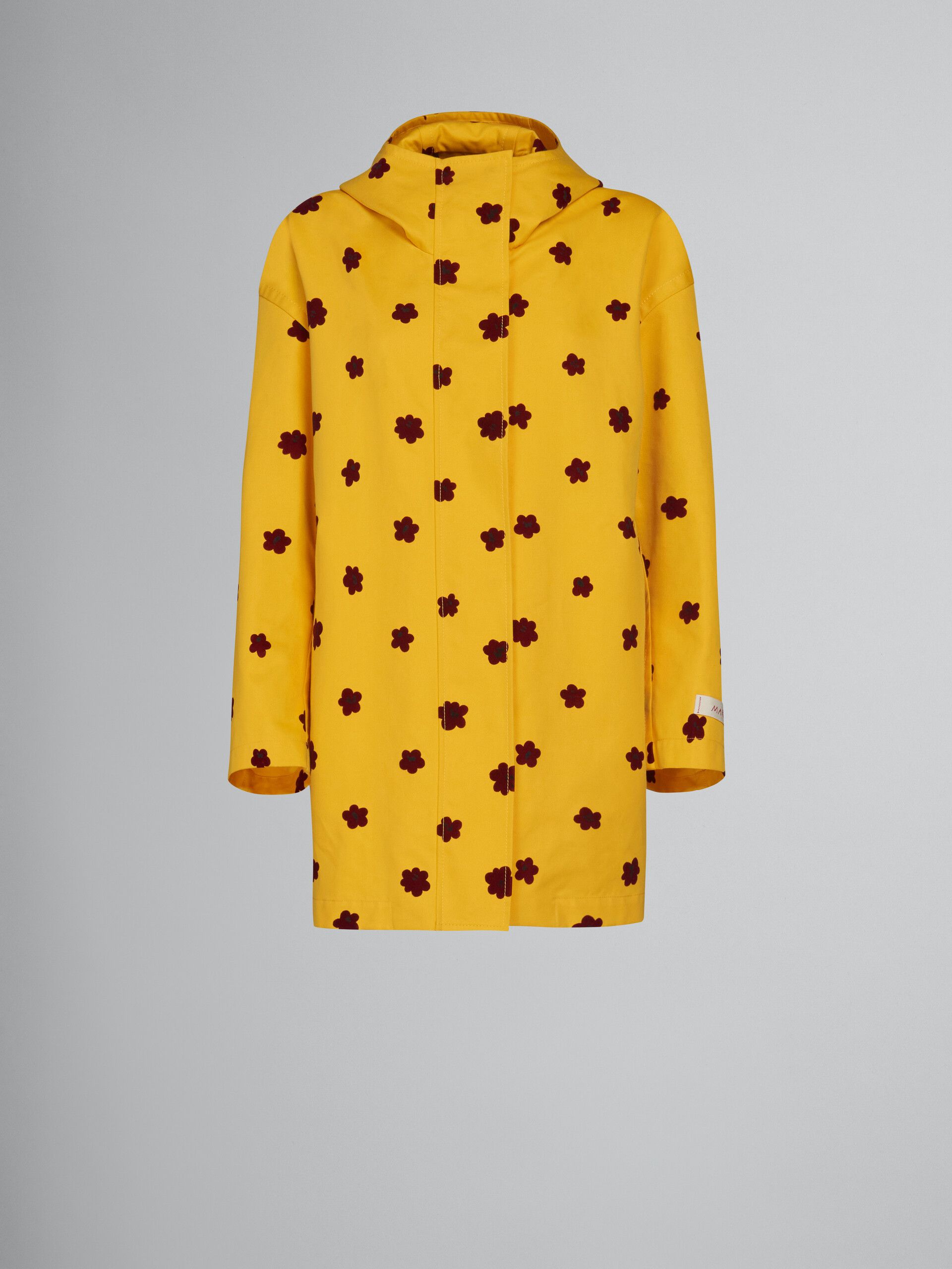 image of Marni O1W1Db10524 Parka In Yellow, Women's (Size 2XL)