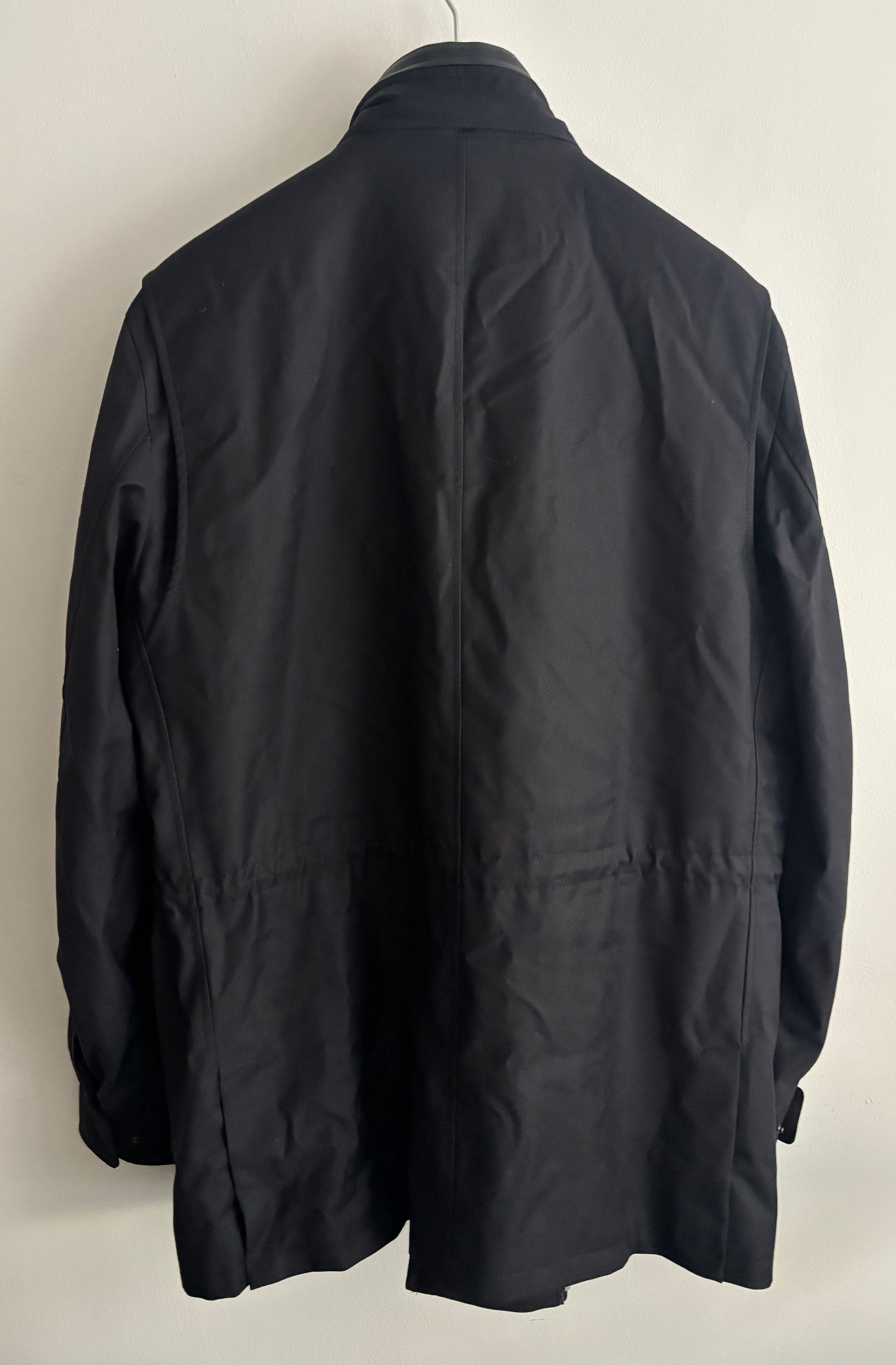 Ermenegildo Zegna $3495 Elements Black Wool Parka Jacket/ Coat - 44/ XL Size US L / EU 52-54 / 3 - 15 Thumbnail