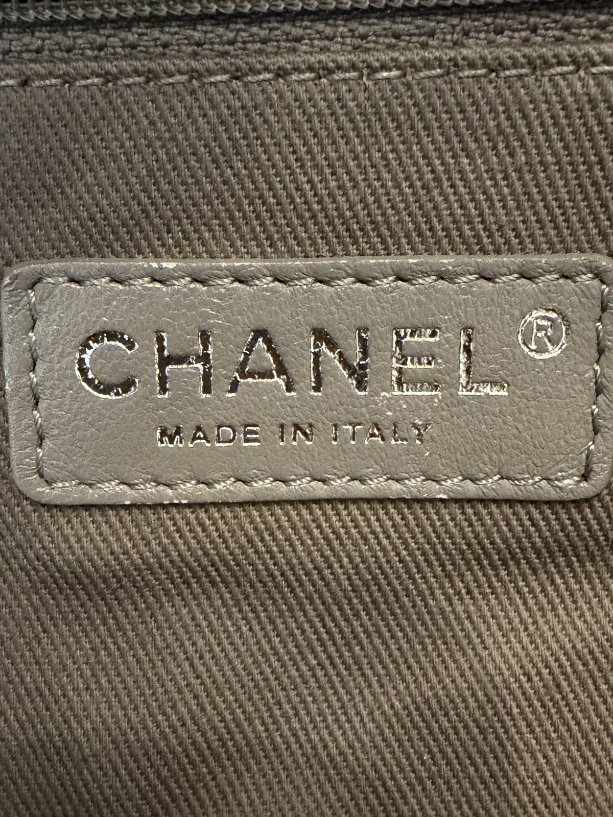 Chanel Chanel 2014 Art School Graffiti Canvas Grey Backpack Size ONE SIZE - 11 Thumbnail