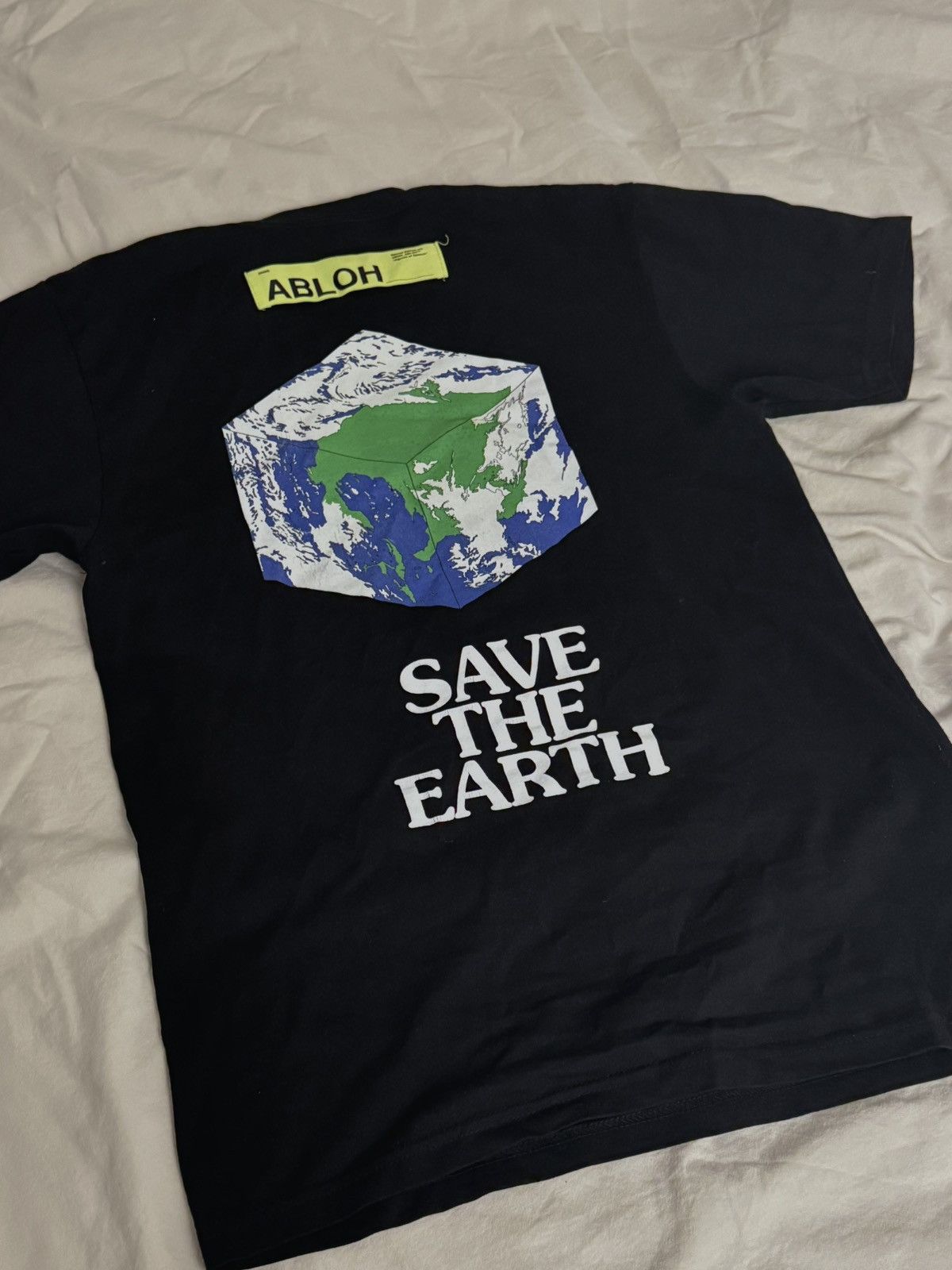 Virgil Abloh Virgil Abloh Canary Yellow Think Outside the Box Tee Black Size US M / EU 48-50 / 2 - 3 Thumbnail