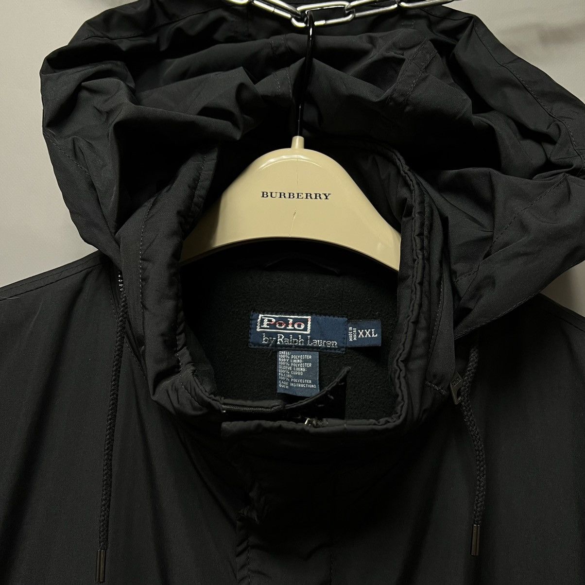 Polo Ralph Lauren Polo Ralph Lauren Full Zip Windbreaker Fleece Line Jacket Size US XXL / EU 58 / 5 - 8 Thumbnail