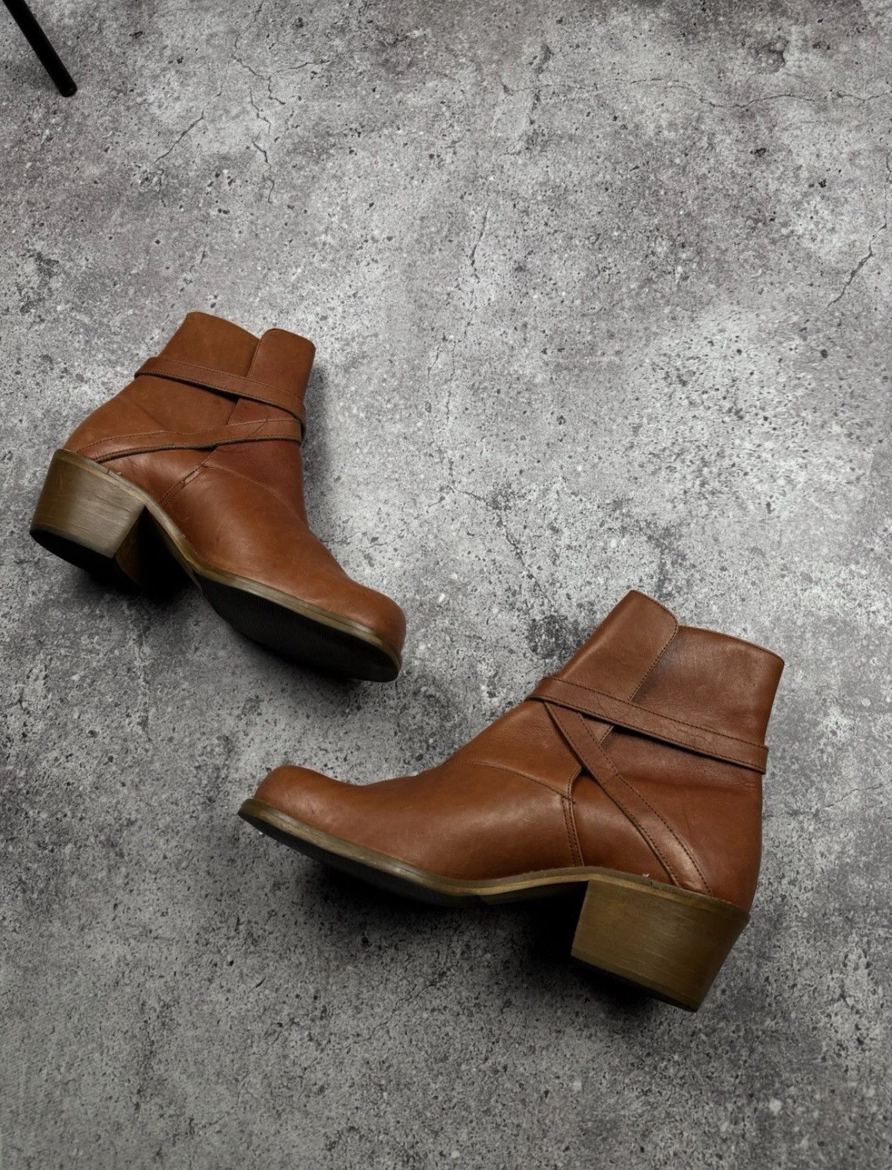 A.S.98 STRAPS BELTED A.S 98 style Boots Leather Style Rick Owens Size US 11 / EU 44 - 11 Thumbnail