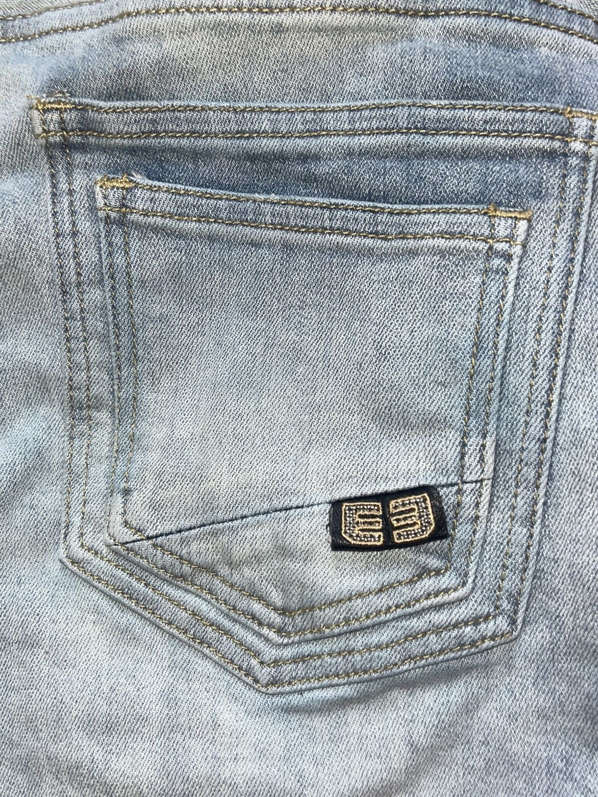 Embellish Blue washed faded EMBELISH JEANS Size US 36 / EU 52 - 3 Thumbnail