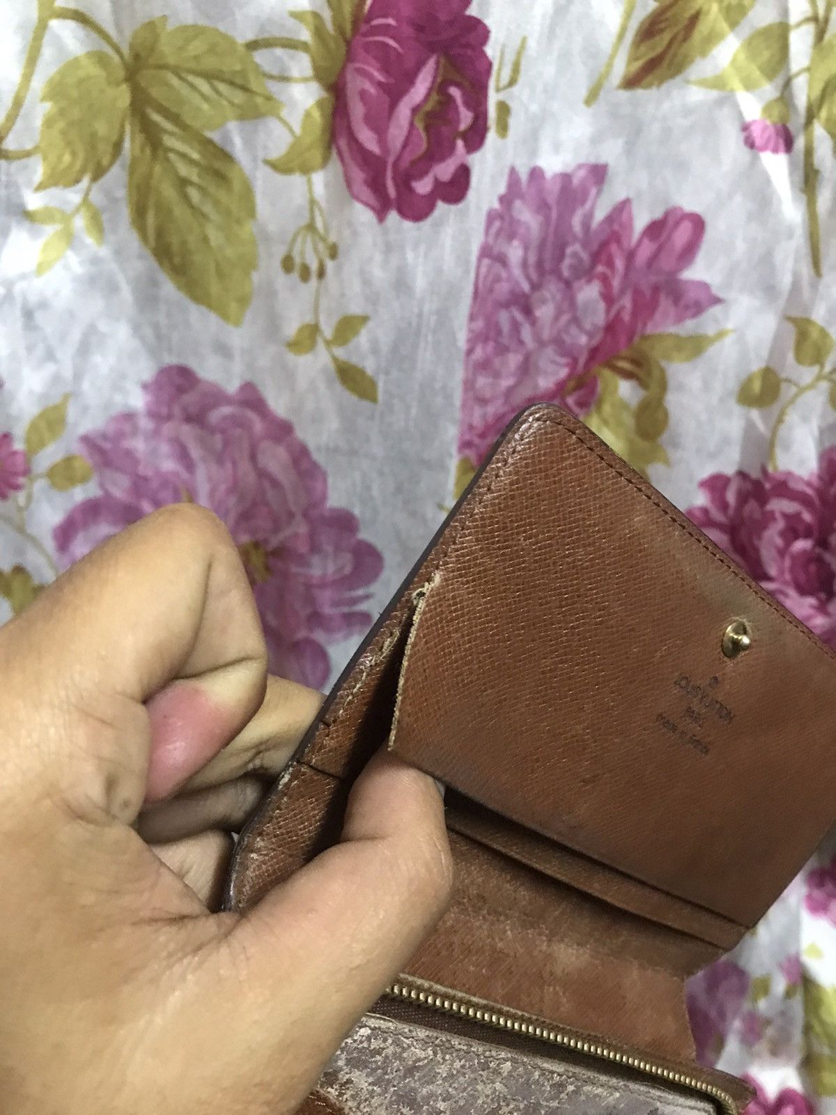 Louis Vuitton × Vintage Authentic Vintage Louis Vuitton Wallet Man Size ONE SIZE - 4 Thumbnail