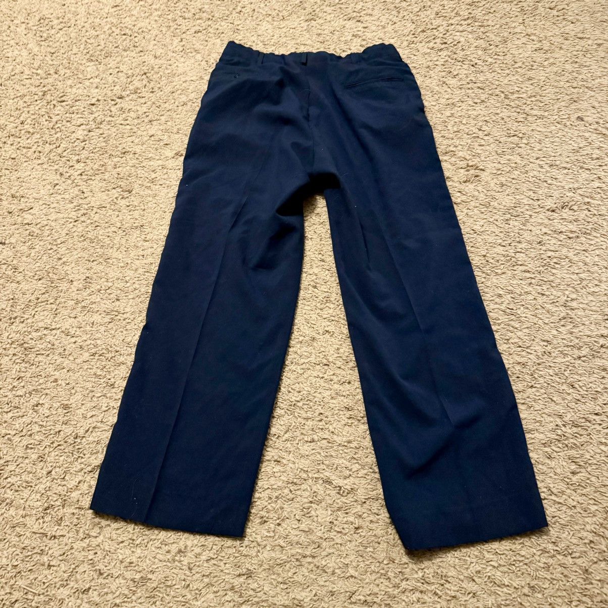 Vintage STRIPED BLUE AND GOLD MILITARY PANTS! Size US 32 / EU 48 - 5 Thumbnail