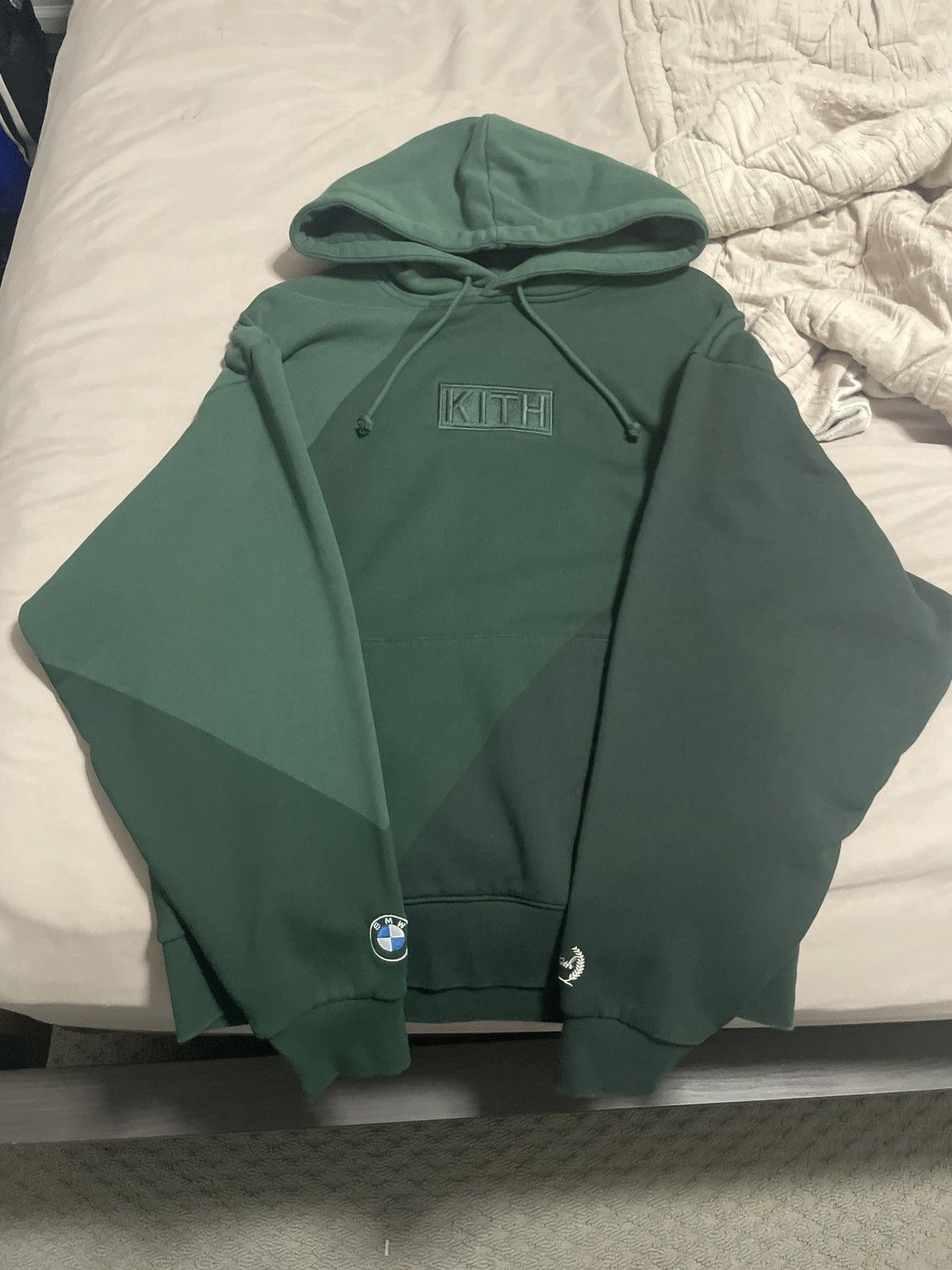 BMW × Kith Kith x BMW Olive Hoodie Size US XS / EU 42 / 0 - 1 Thumbnail