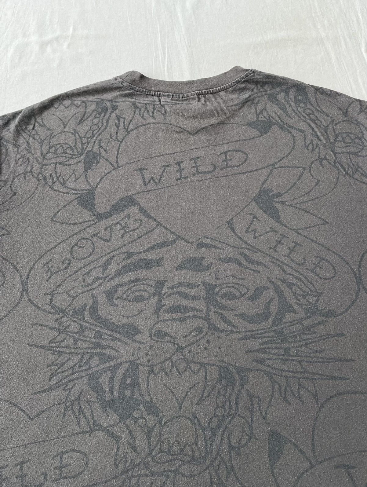 Ed Hardy Ed Hardy Urban Outfitters Tiger Tattoo AOP T-shirt Size US L / EU 52-54 / 3 - 13 Thumbnail