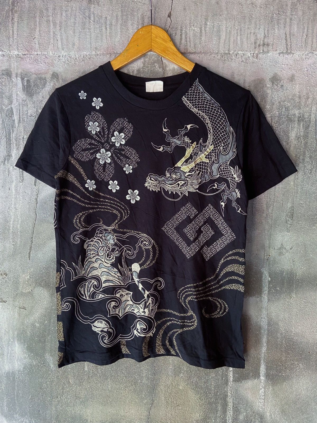 Beauty Beast × Hysteric Glamour × Japanese Brand SPACE OPERA DRAGON JAPANESE TEE Size US S / EU 44-46 / 1 - 1 Thumbnail